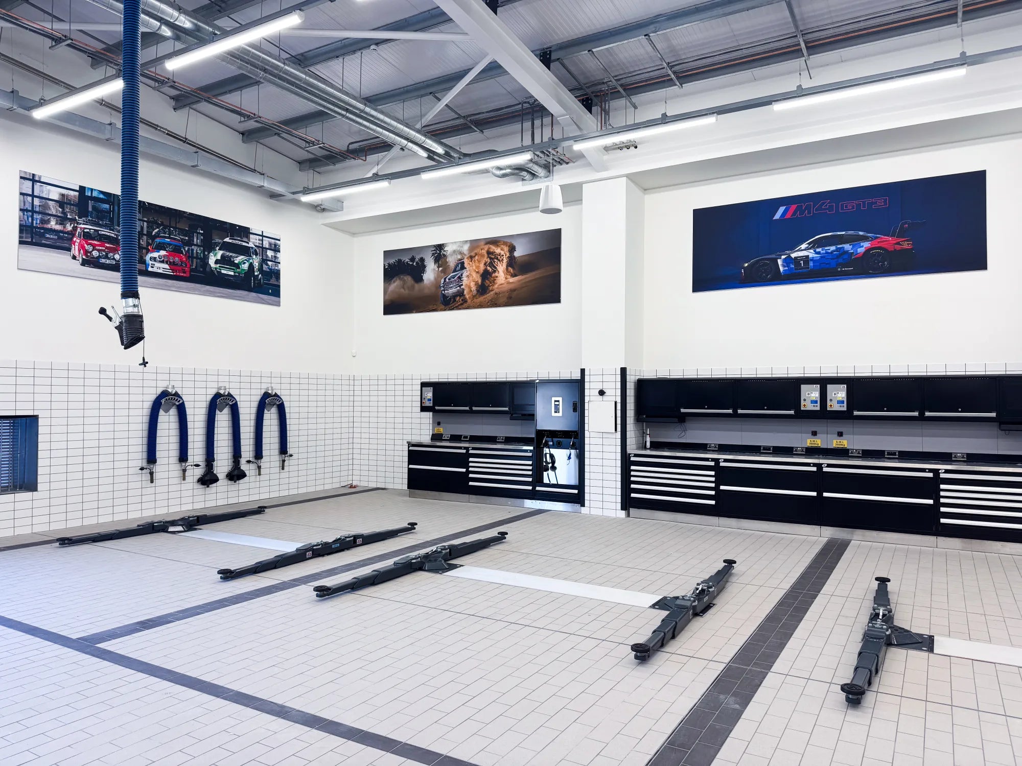 BMW MINI Hungerford Workshop Installation Completed