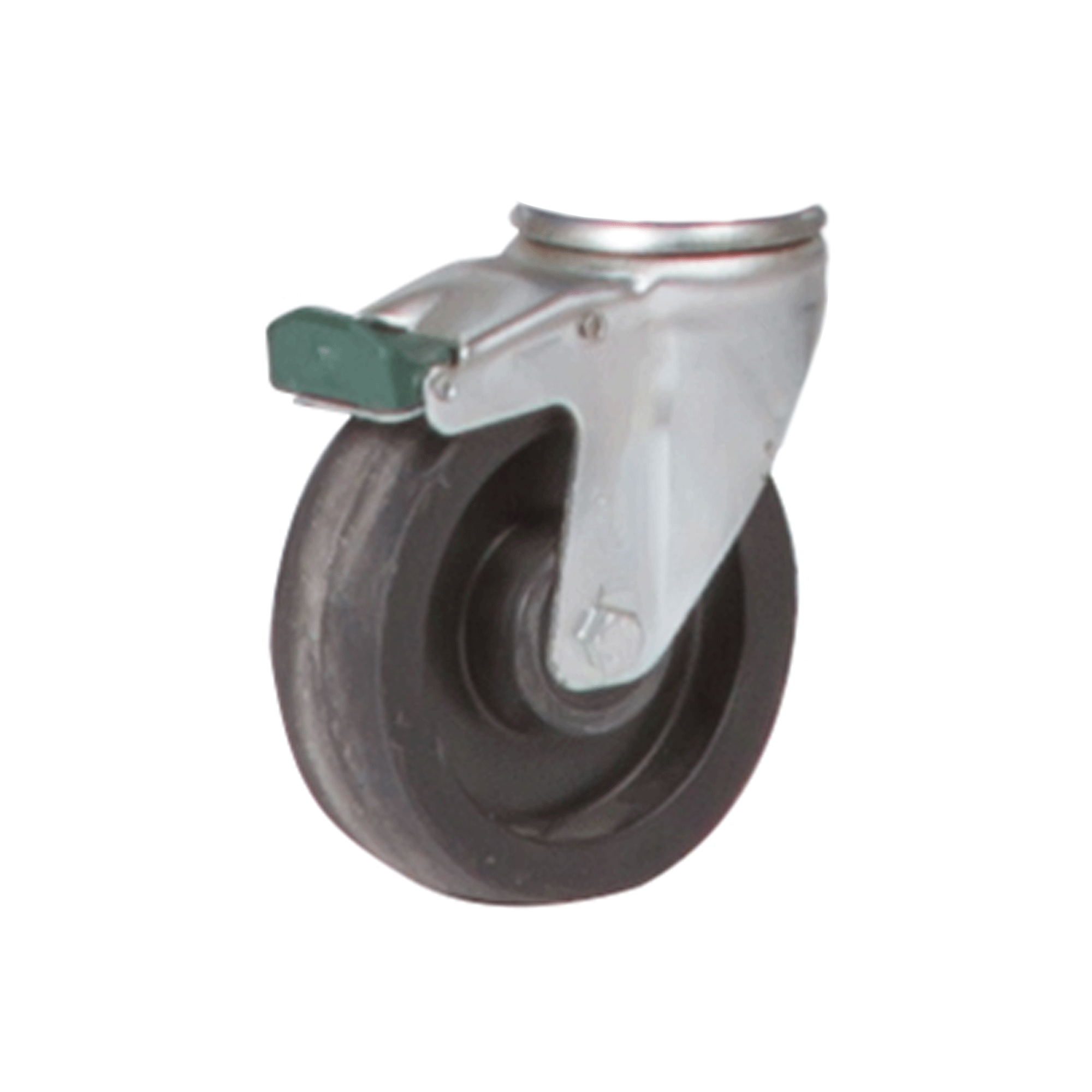 AC Hydraulic Transmission Jack Braked Castor Wheel