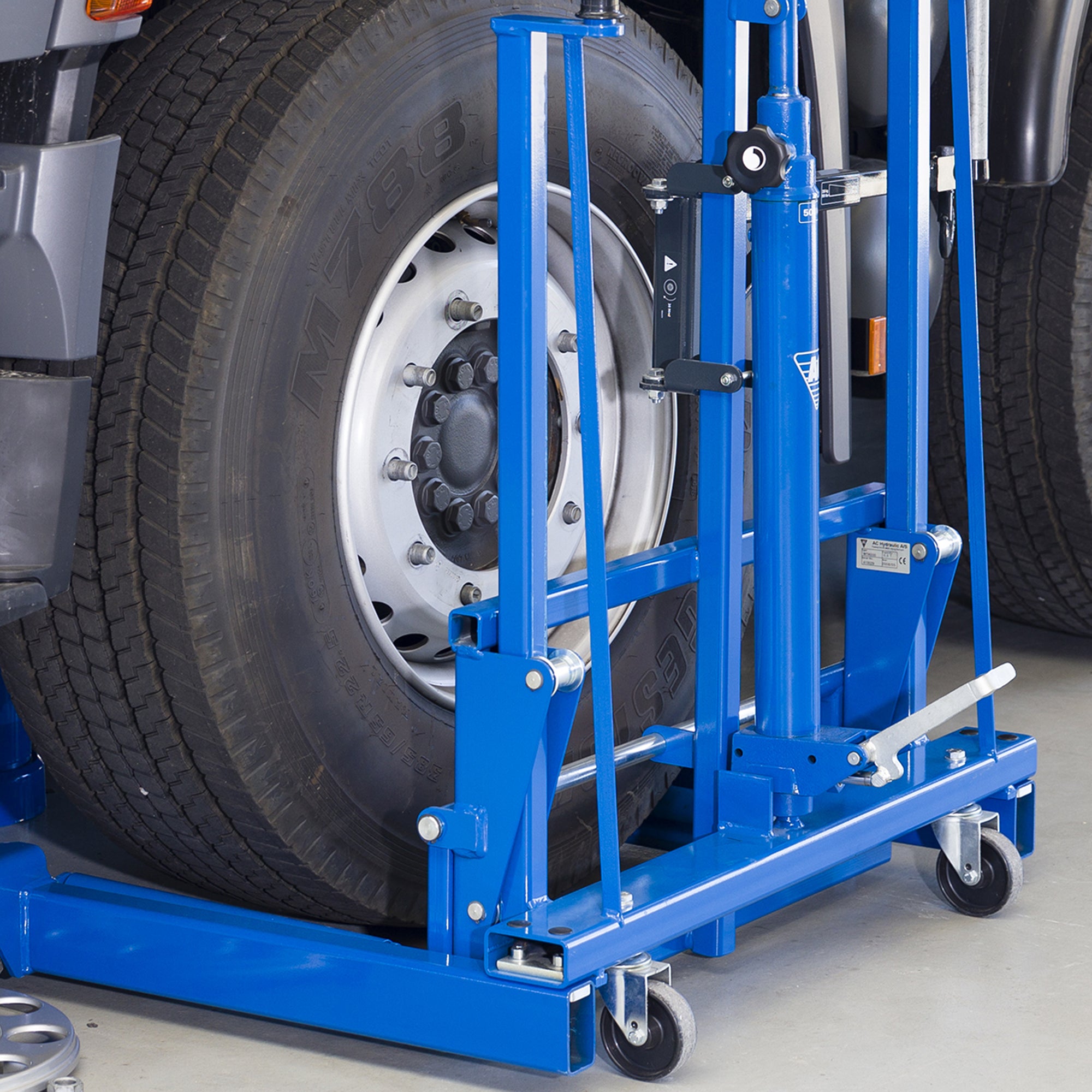 AC Hydraulic WT500 Hydraulic Wheel Trolley