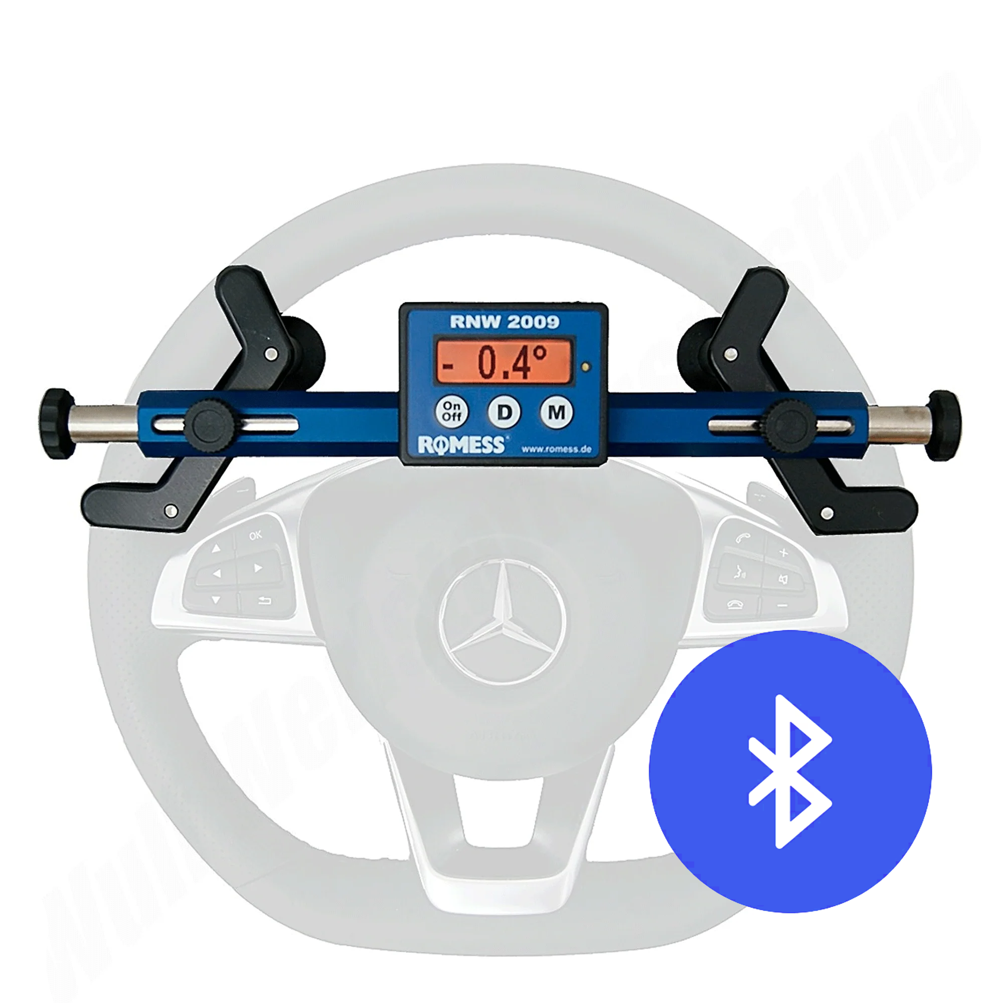 Romess RNW 2009 S BT Steering Wheel Adjustable Balance Level with Bluetooth