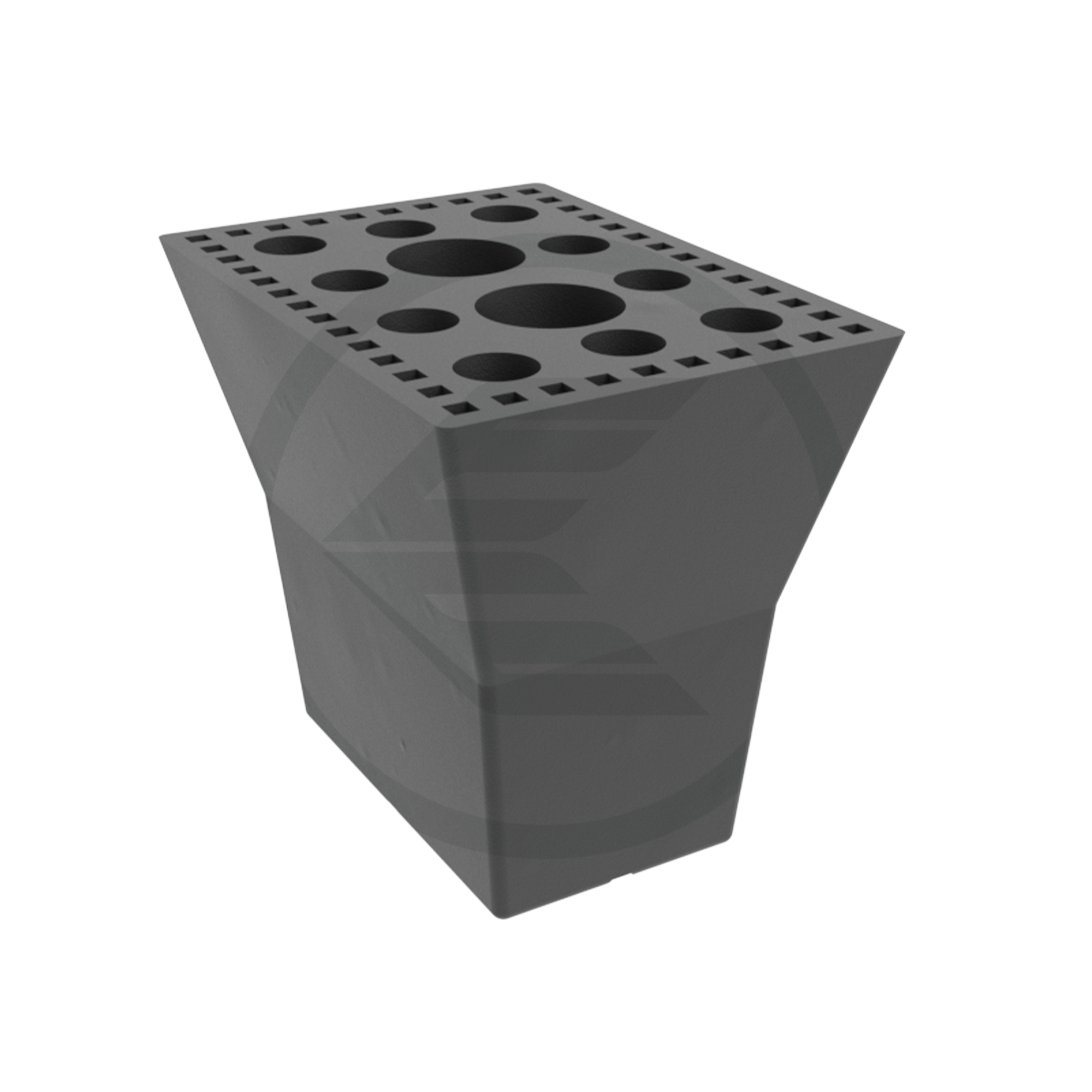 140x100x120mm EV Rubber Lifting Block