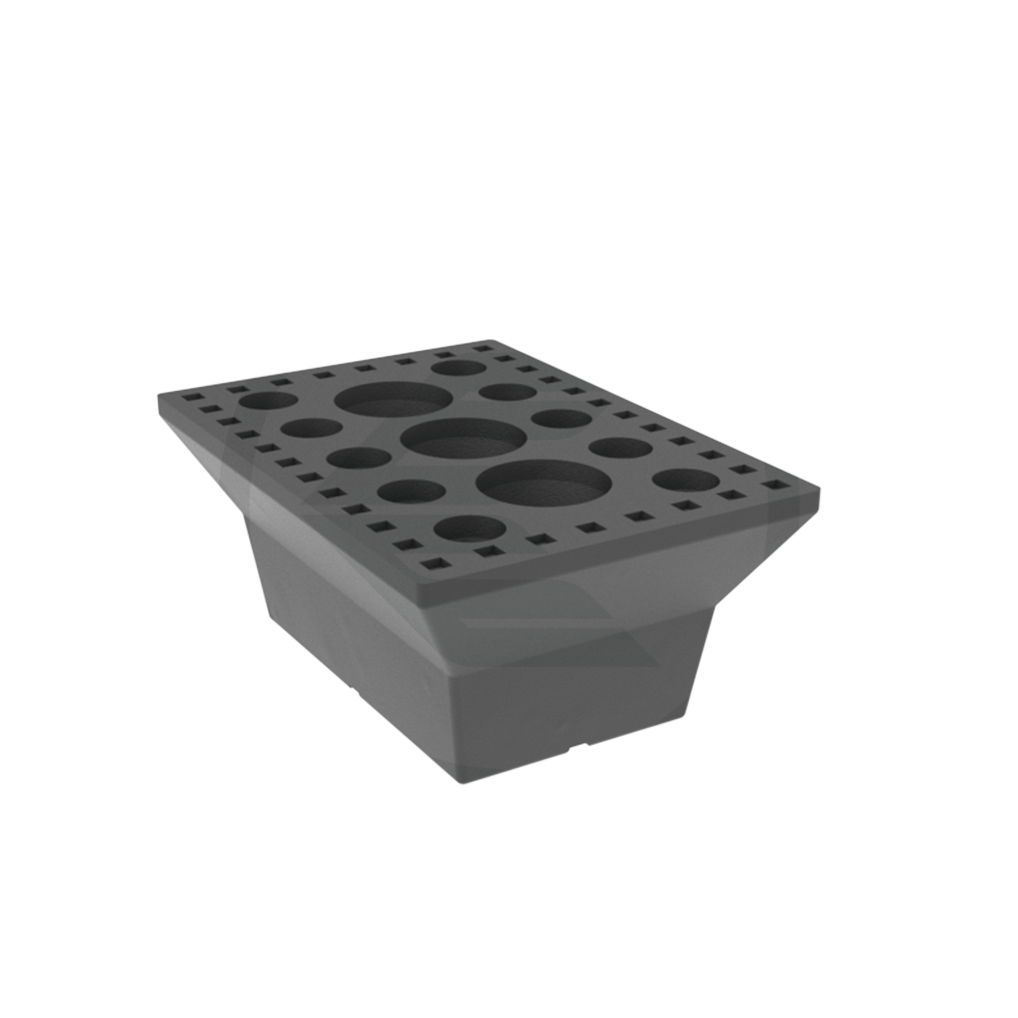 140x100x60mm EV Rubber Lifting Block