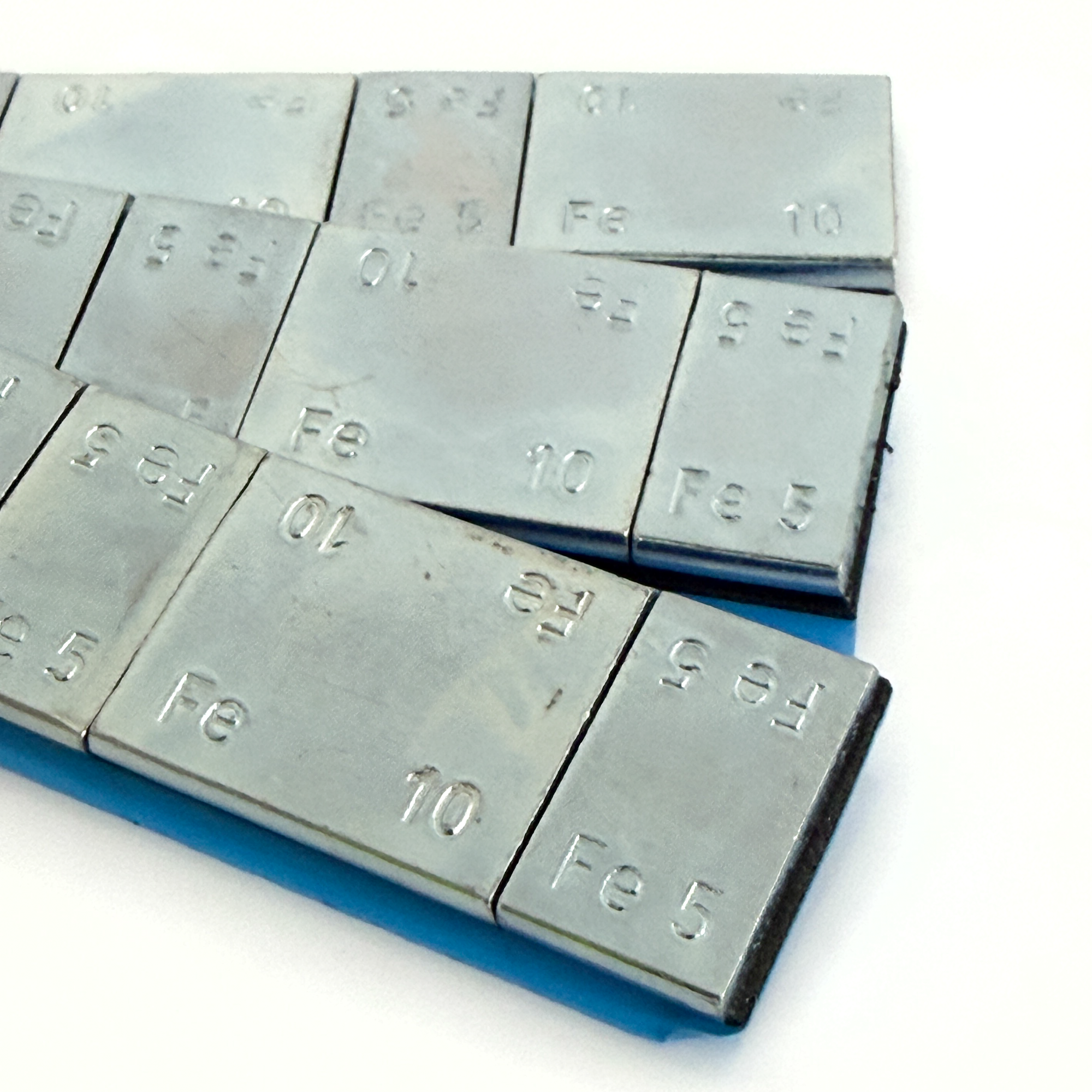 Silver Self Adhesive Wheel Weights 5/10g (Pack of 100)