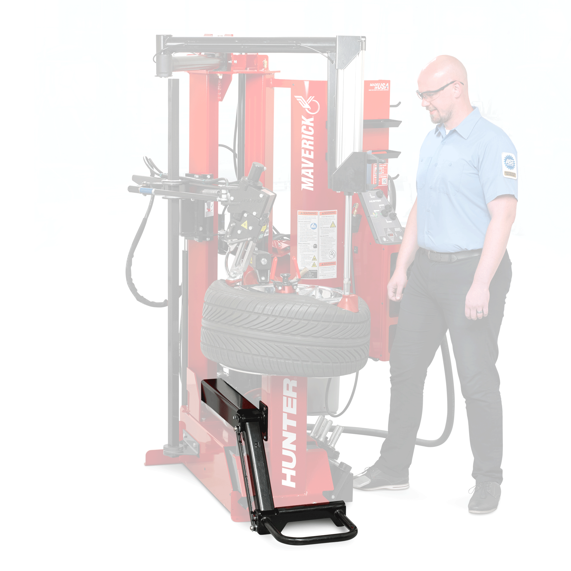 Hunter Maverick Compact Wheel Lifter