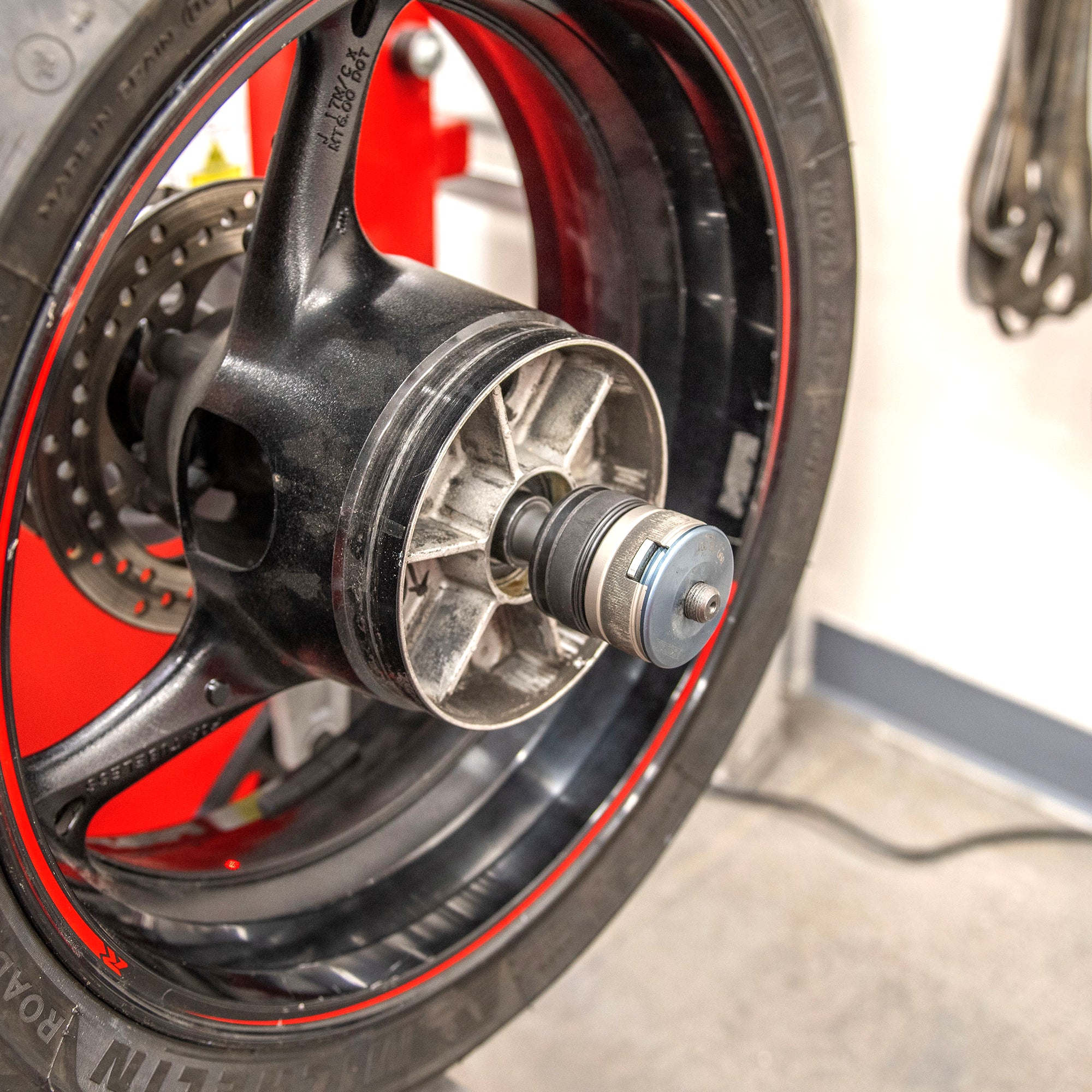 Hunter Haweka Probike Motorcycle Wheel Balancer Conversion Kit