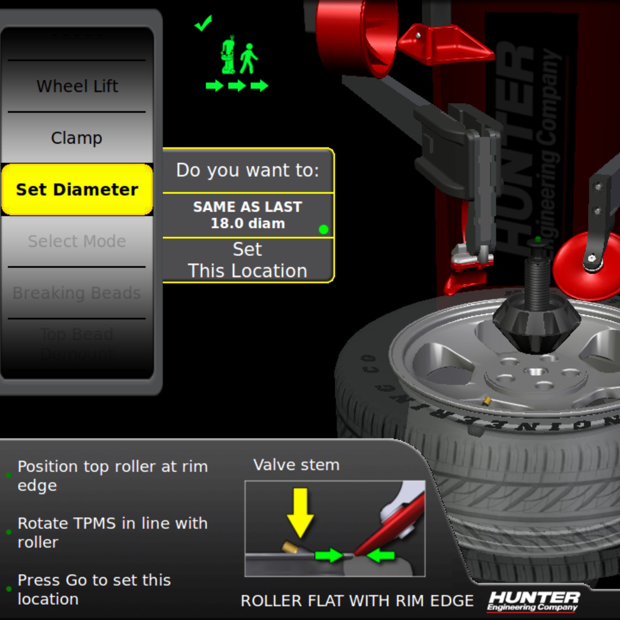 Hunter Revolution Tyre Changer