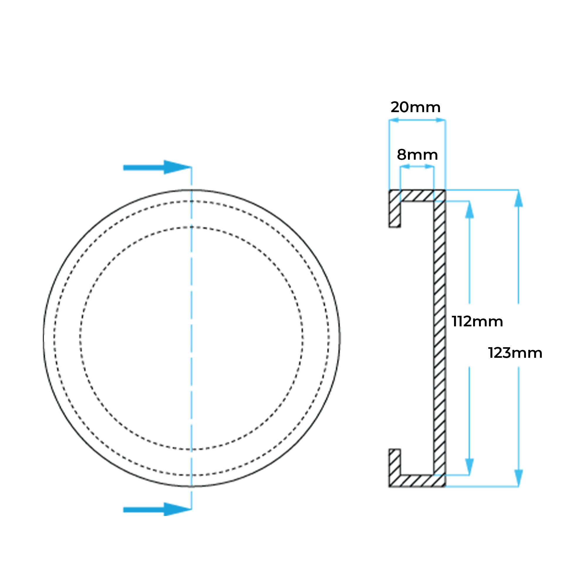 Rotary SPO Rubber Lifting Pad