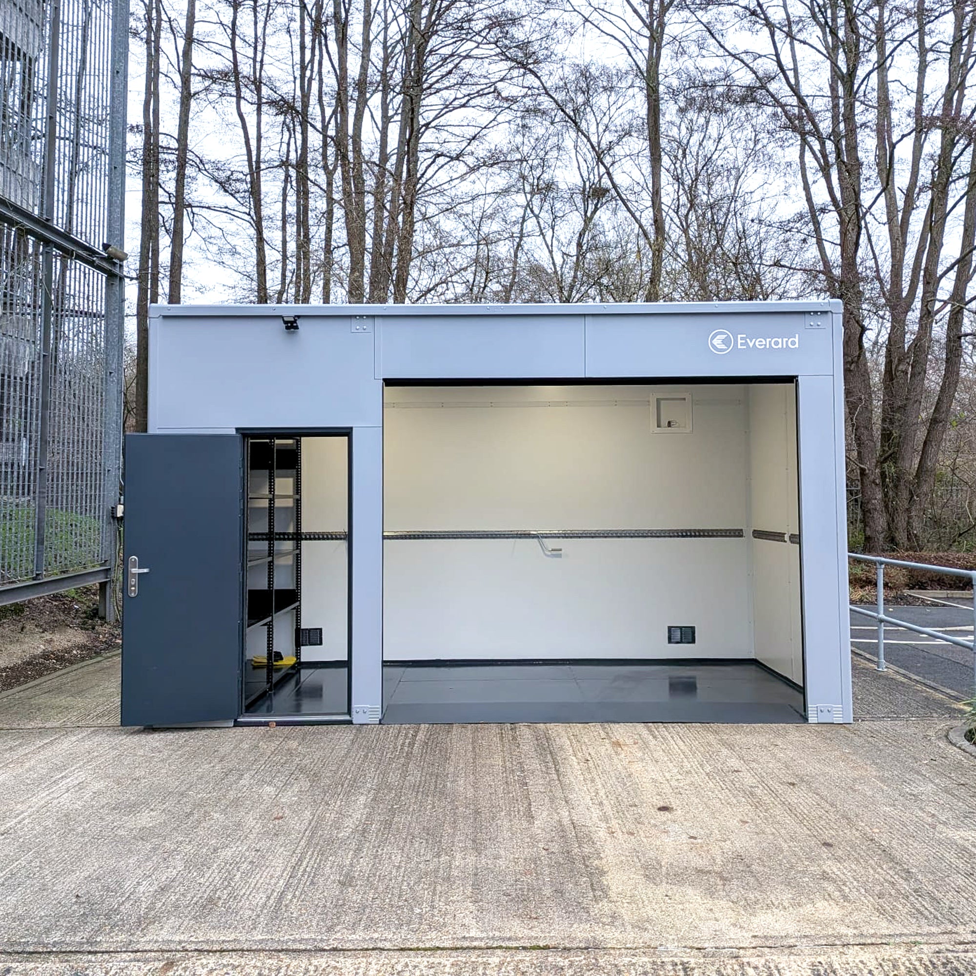 EV Battery Storage Pod