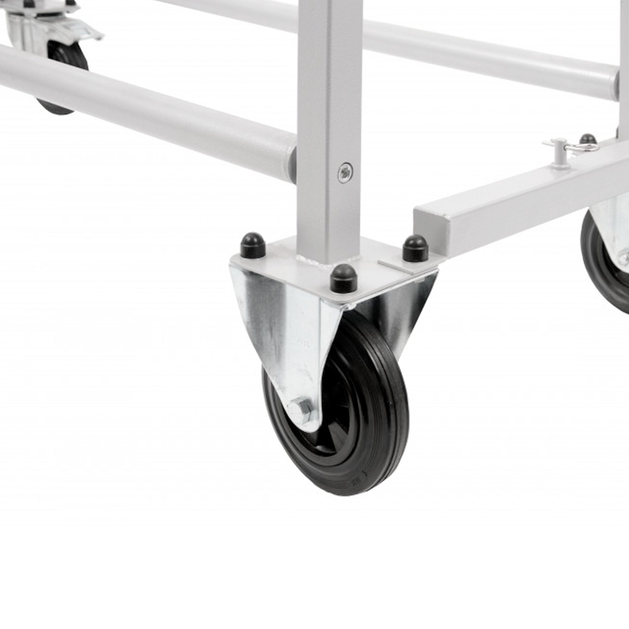 Grey Wheel & Tyre Trolley