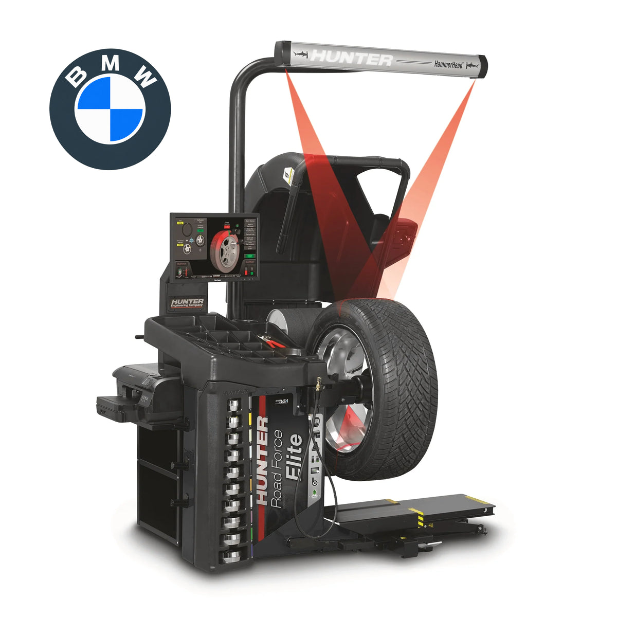 Hunter Road Force Elite Wheel Balancer - BMW Approved