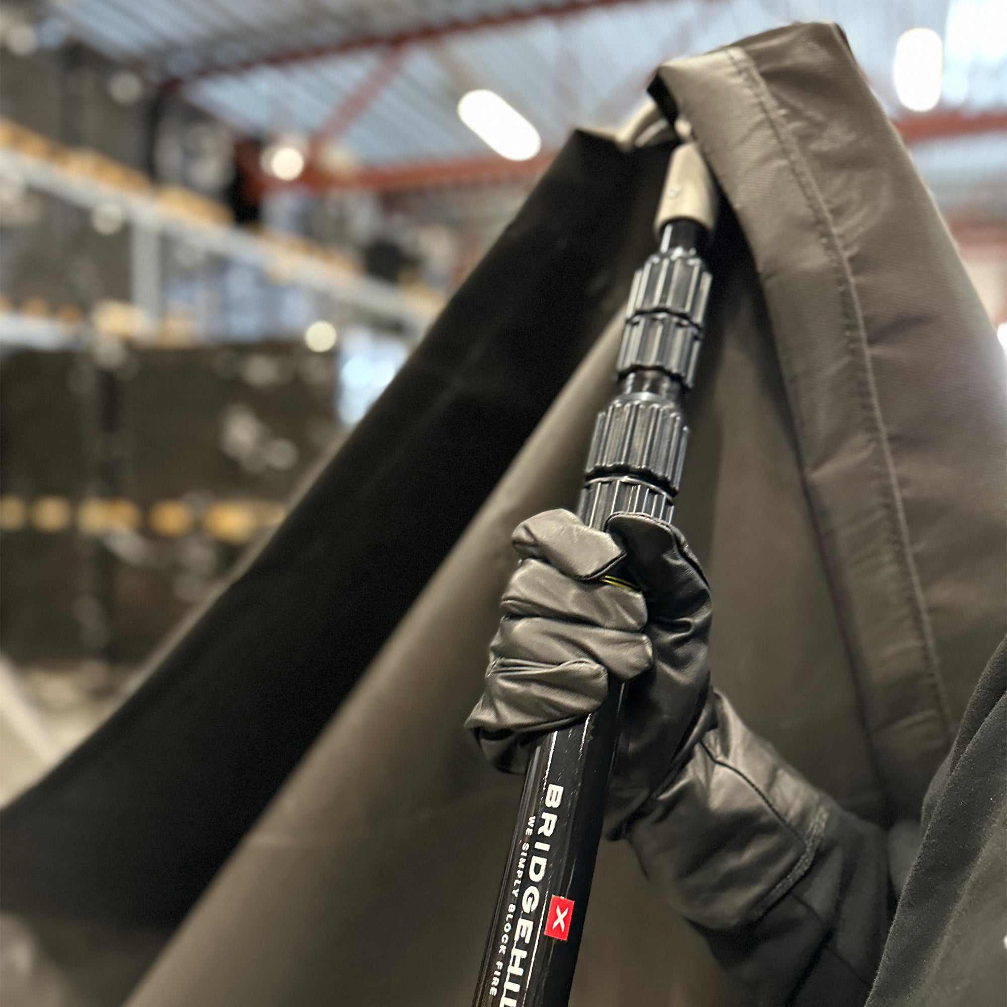 Bridgehill Fire Blanket Extendable Poles (set of 2)