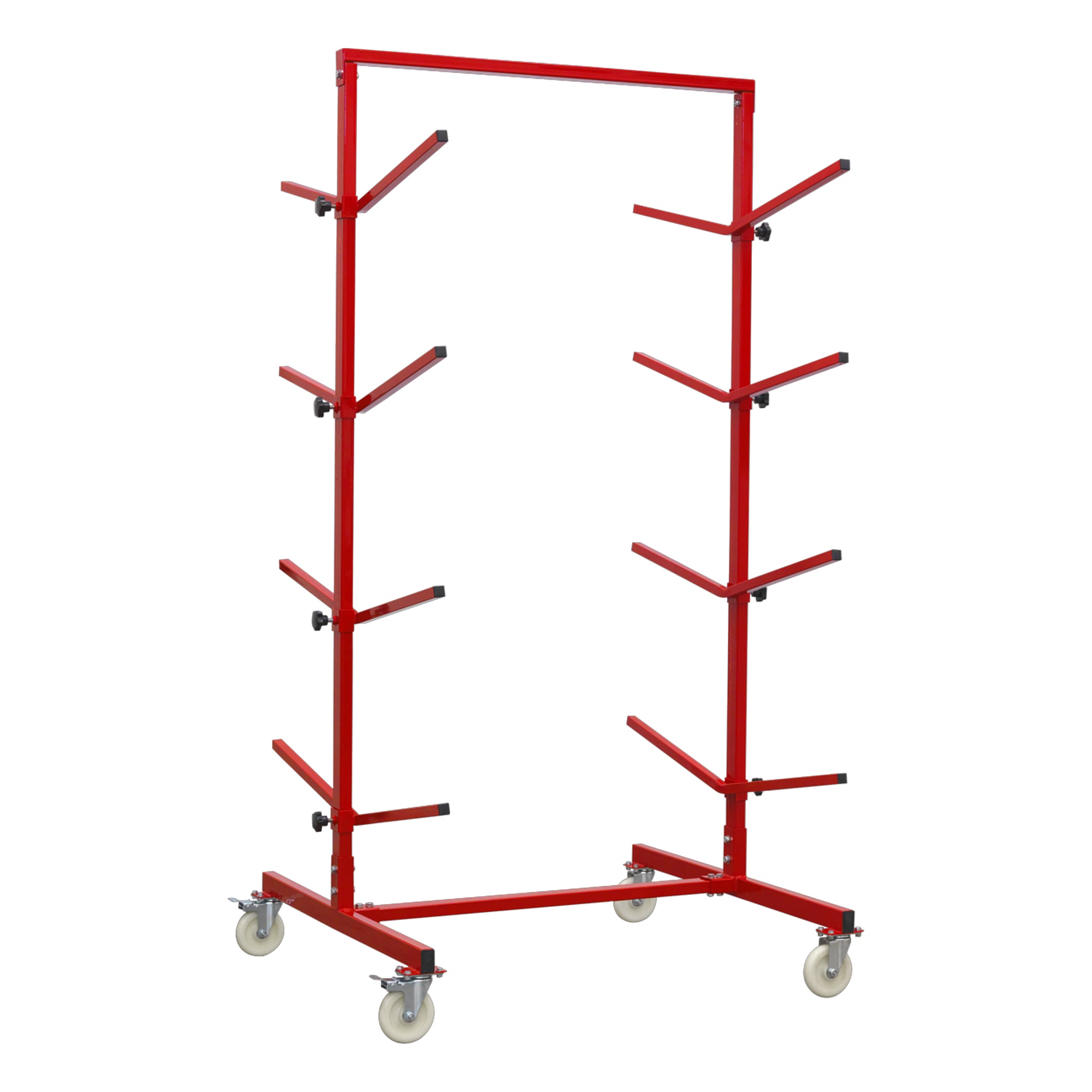 4-Level Double-Sided Bumper Rack