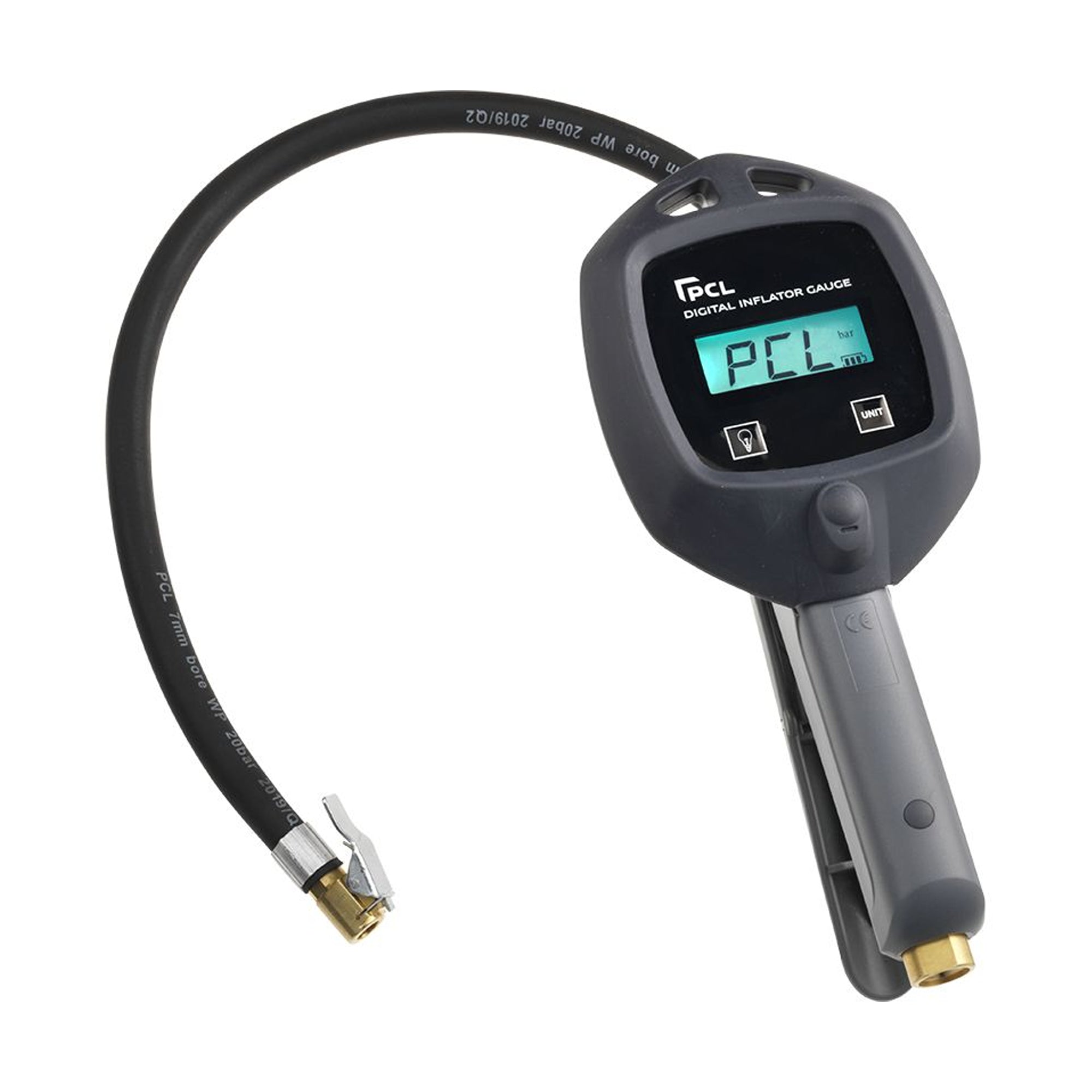 PCL Digital Tyre Inflator 0.53m Hose