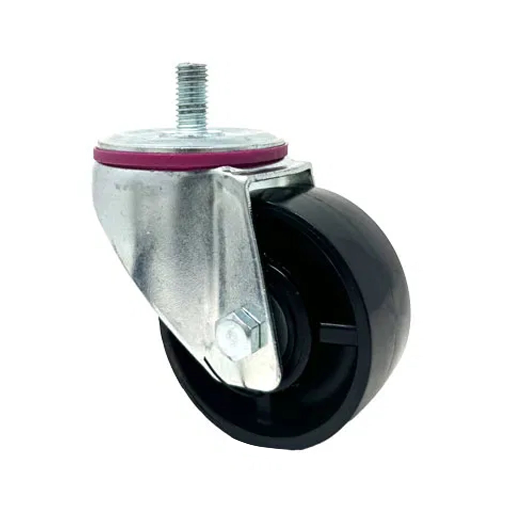 GoJak 3" Castor Assembly - Violet Ring (2nd Gen) (GJ4520)