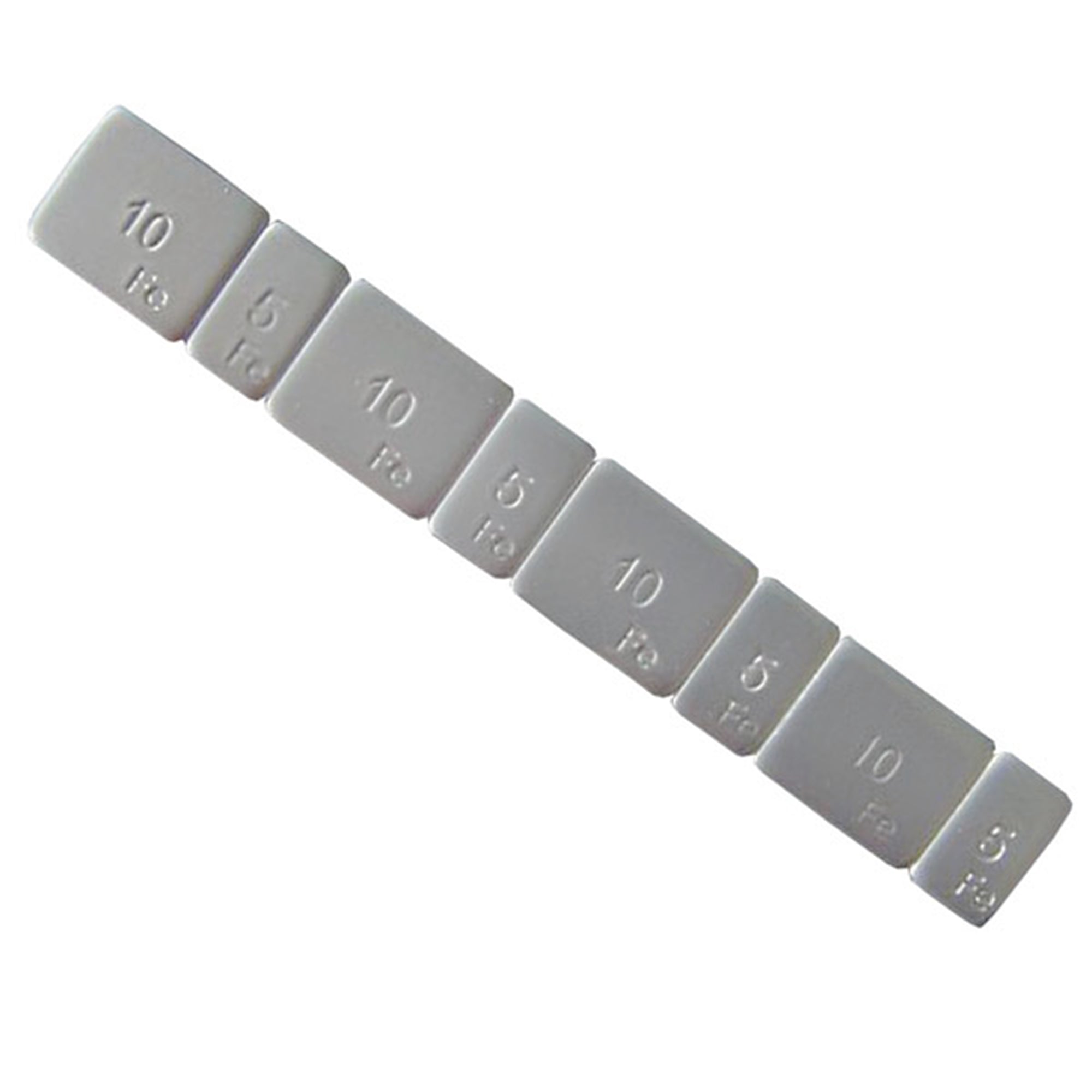 Silver Self Adhesive Wheel Weights 5/10g (Pack of 100)