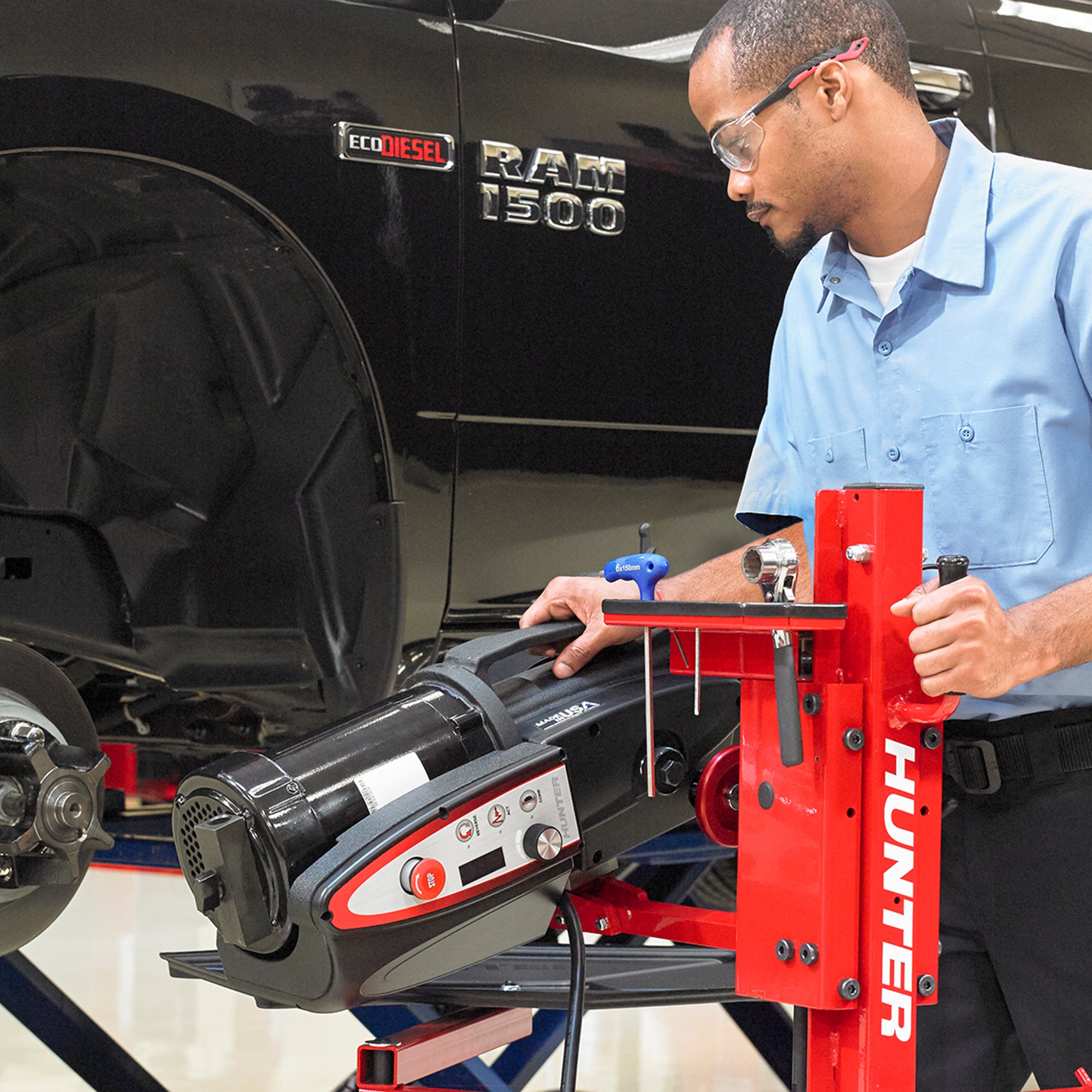 Hunter AutoComp Elite On-Car Brake Lathe