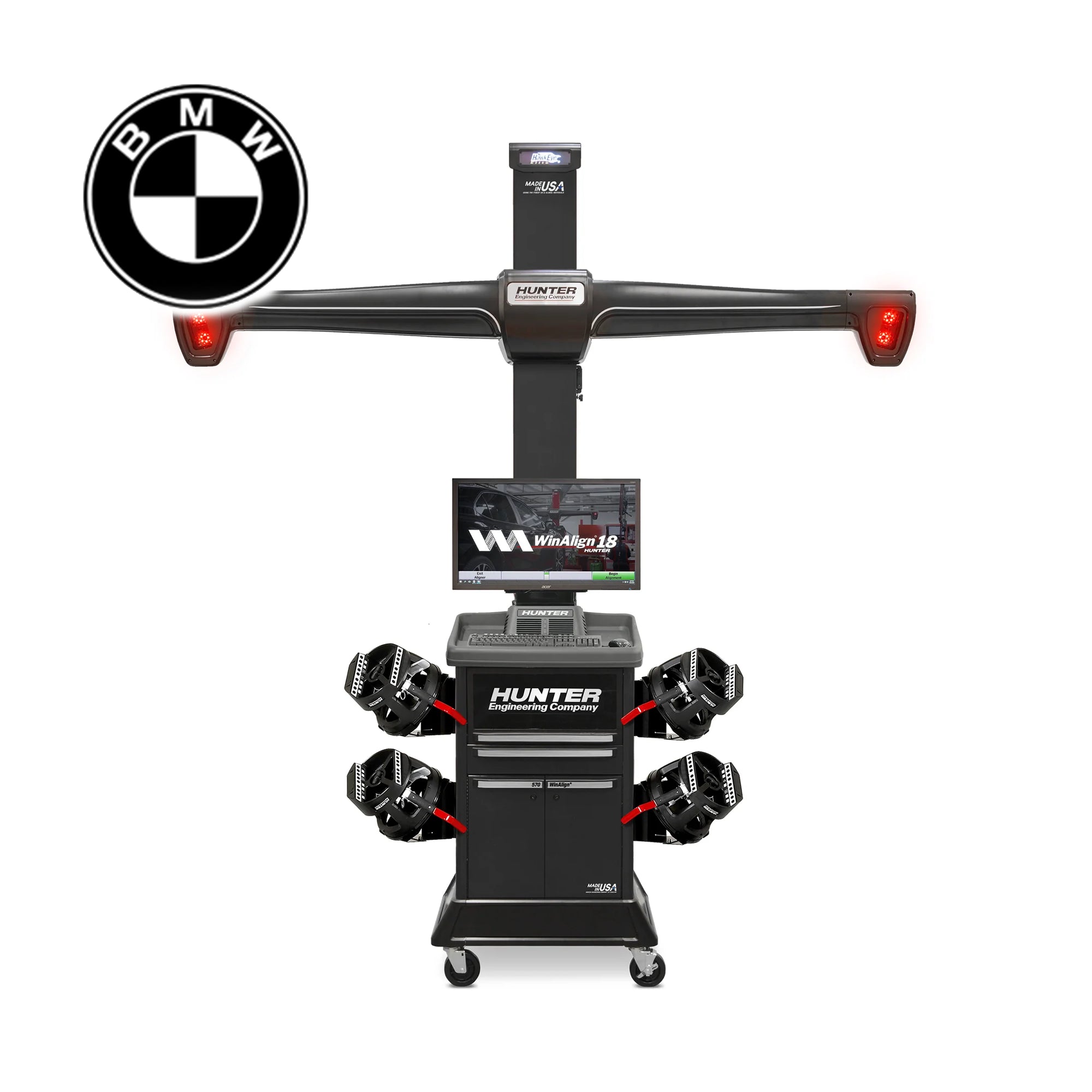Hunter Hawkeye TD Elite Wheel Aligner - BMW Approved - (KDS II)
