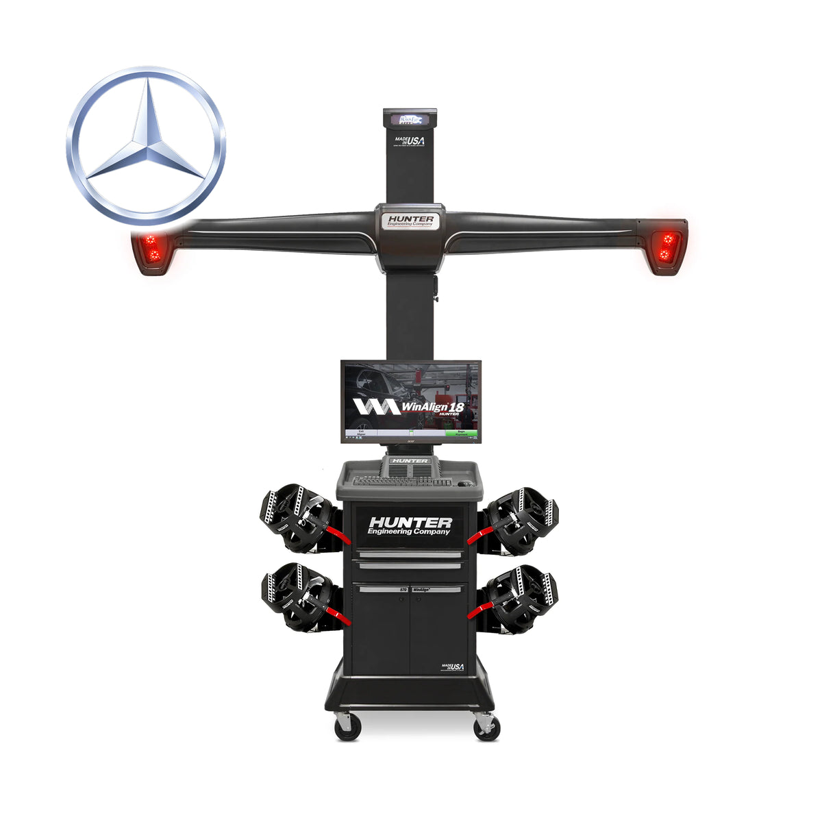Hunter Hawkeye TD Elite Wheel Aligner - Mercedes Approved (HTA-MB-TD)
