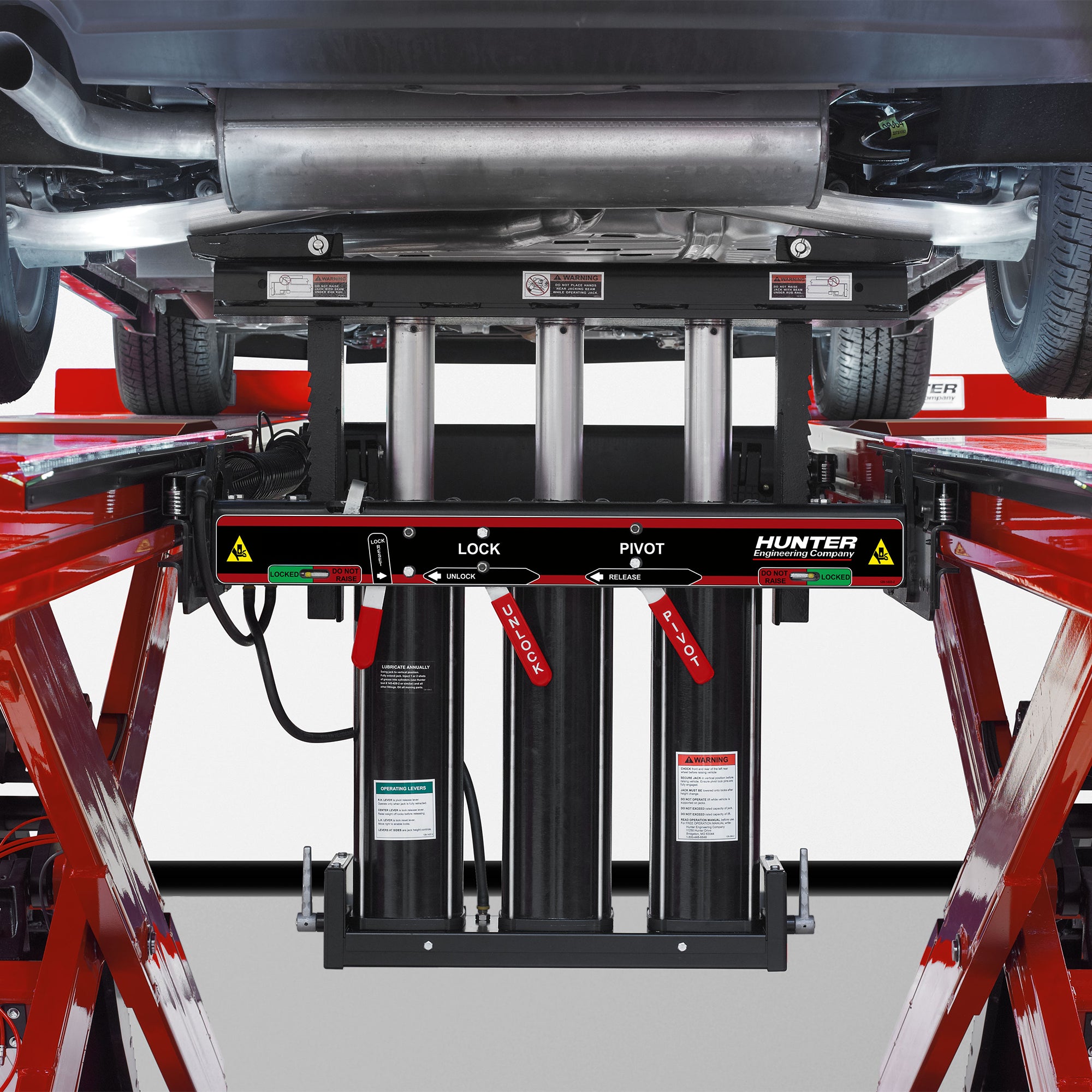 Hunter RX45 4500kg Wheel Alignment Scissor Lift