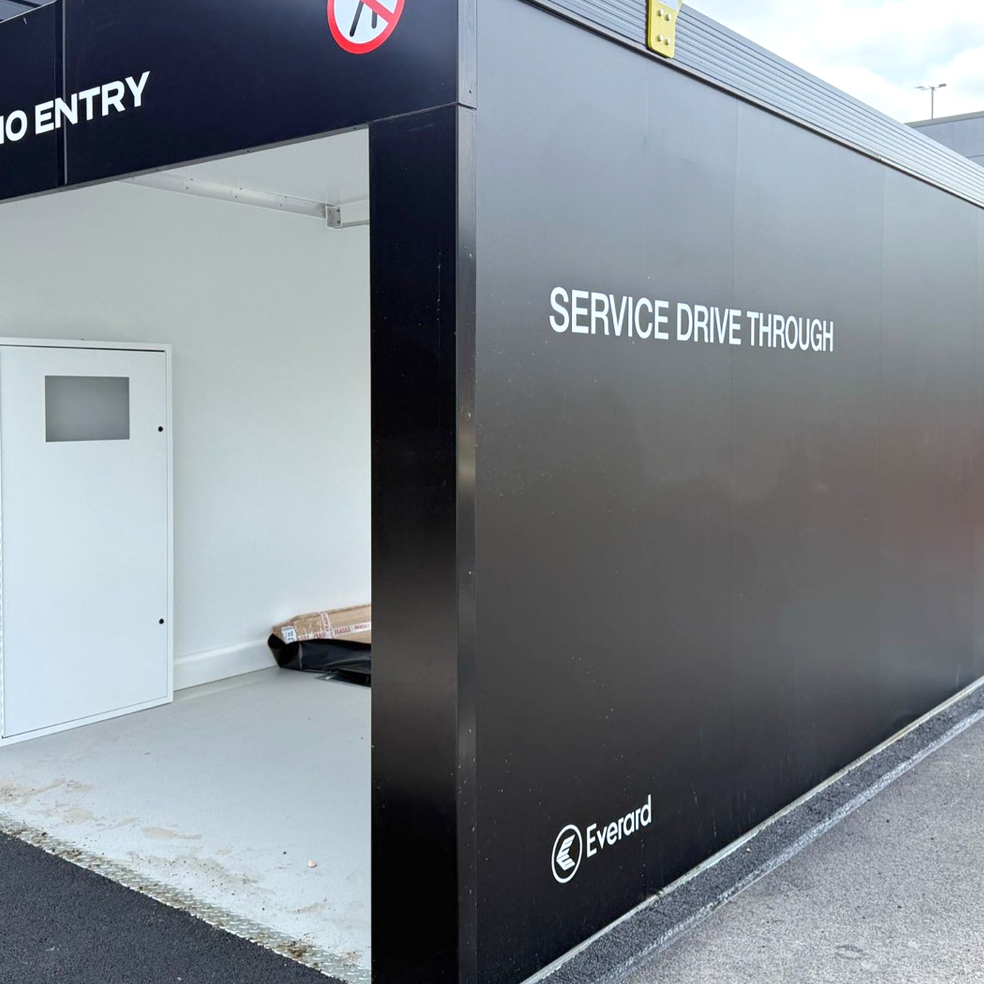 Vehicle Drive-through Inspection Tunnel