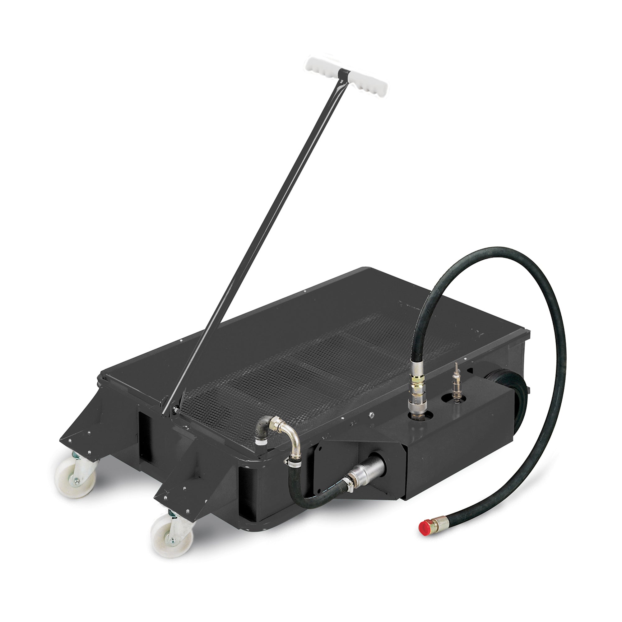 Everard Air Operated Low Profile Waste Oil Drainer Black