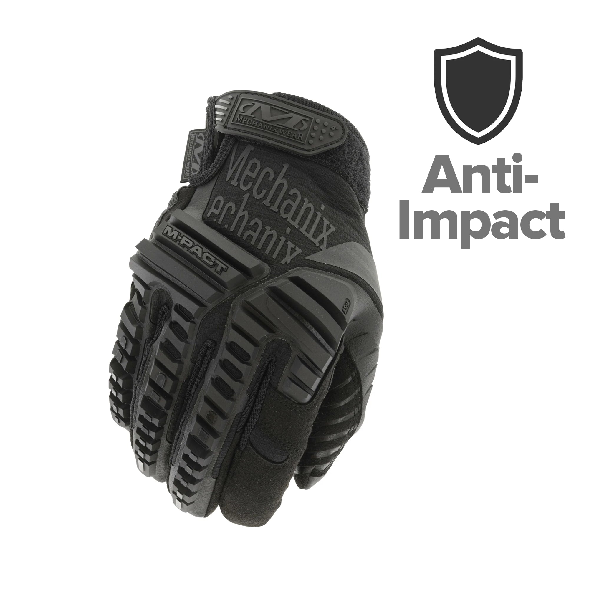 Mechanix M-Pact Werkstatt-Handschuhe Verdecktes Schwarz – Everard Group Limited