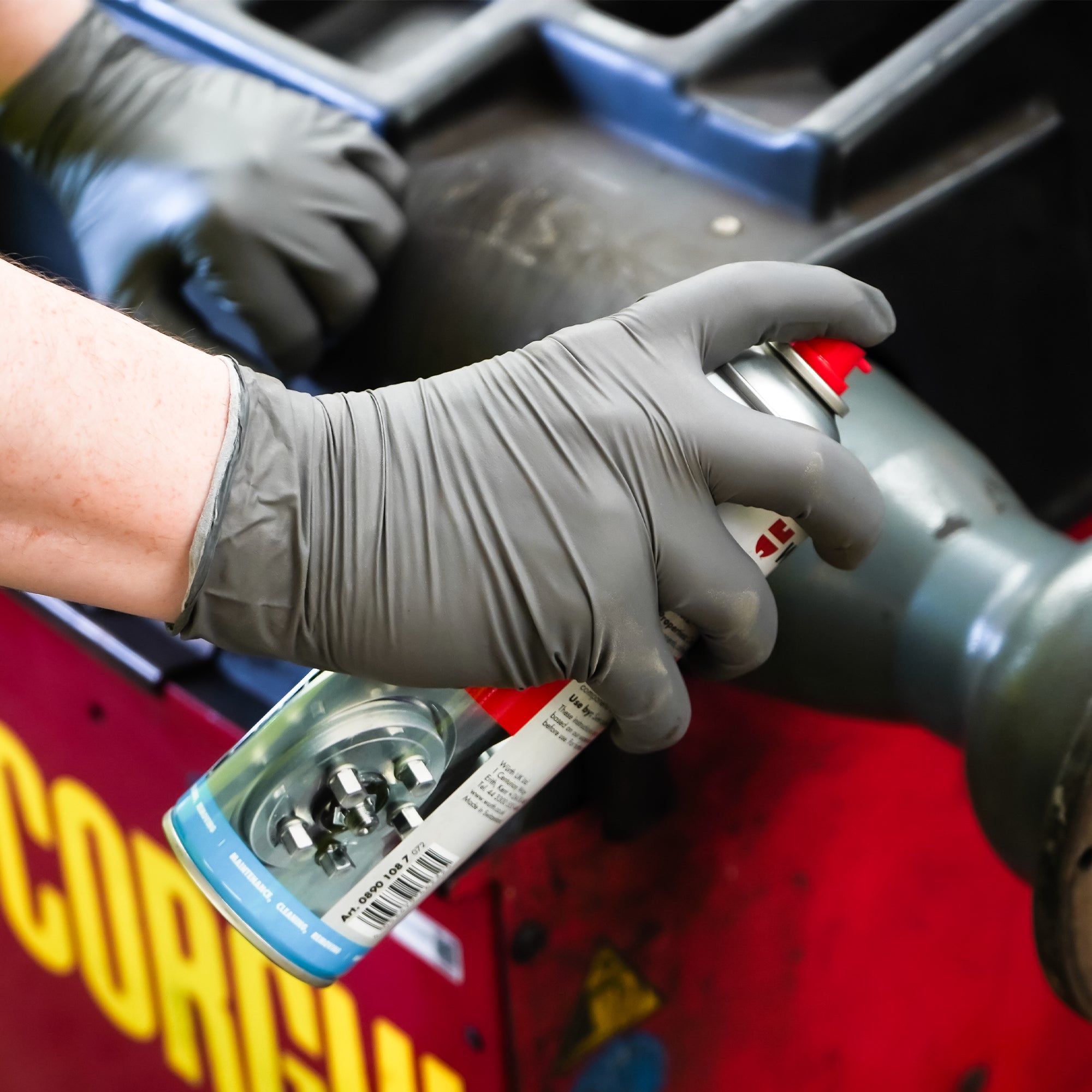 Mechanix Nickelbacks Ultra Strong Nitrile Gloves