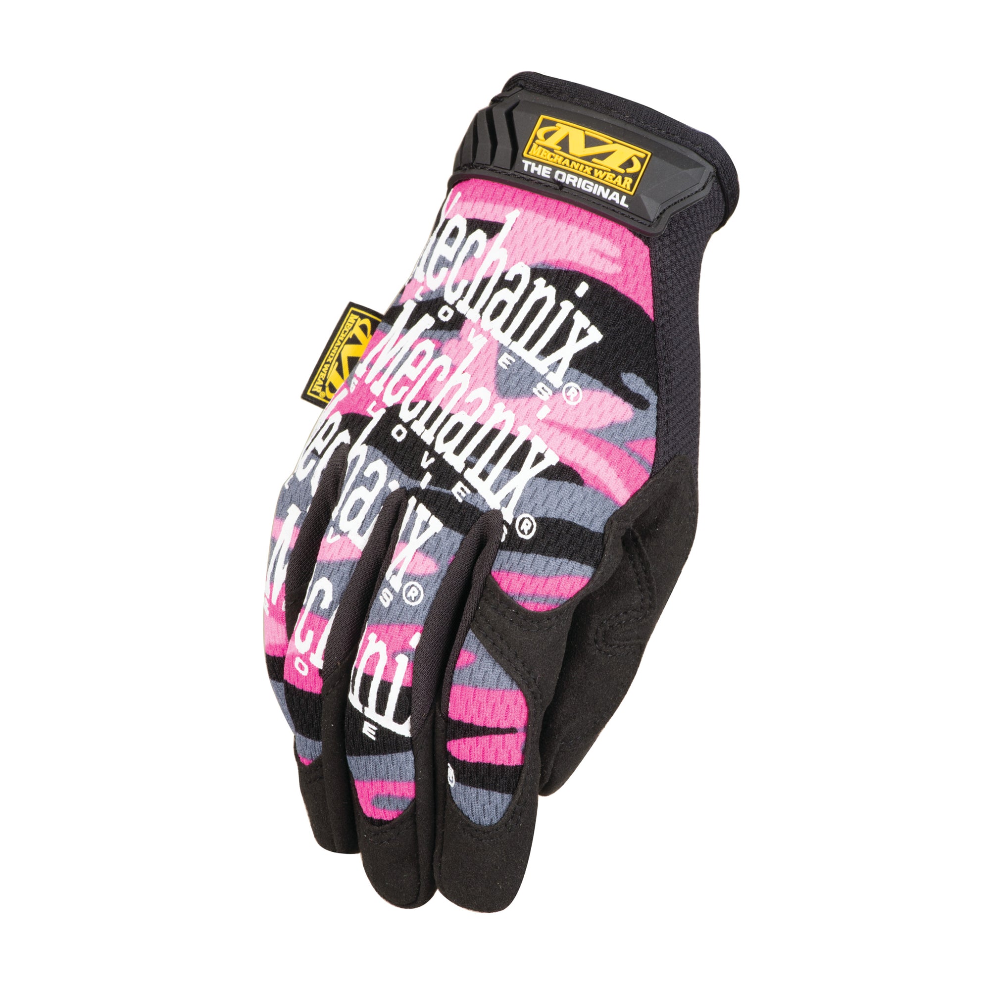 Mechanix Women's Original Workshop Gloves Pink Camo