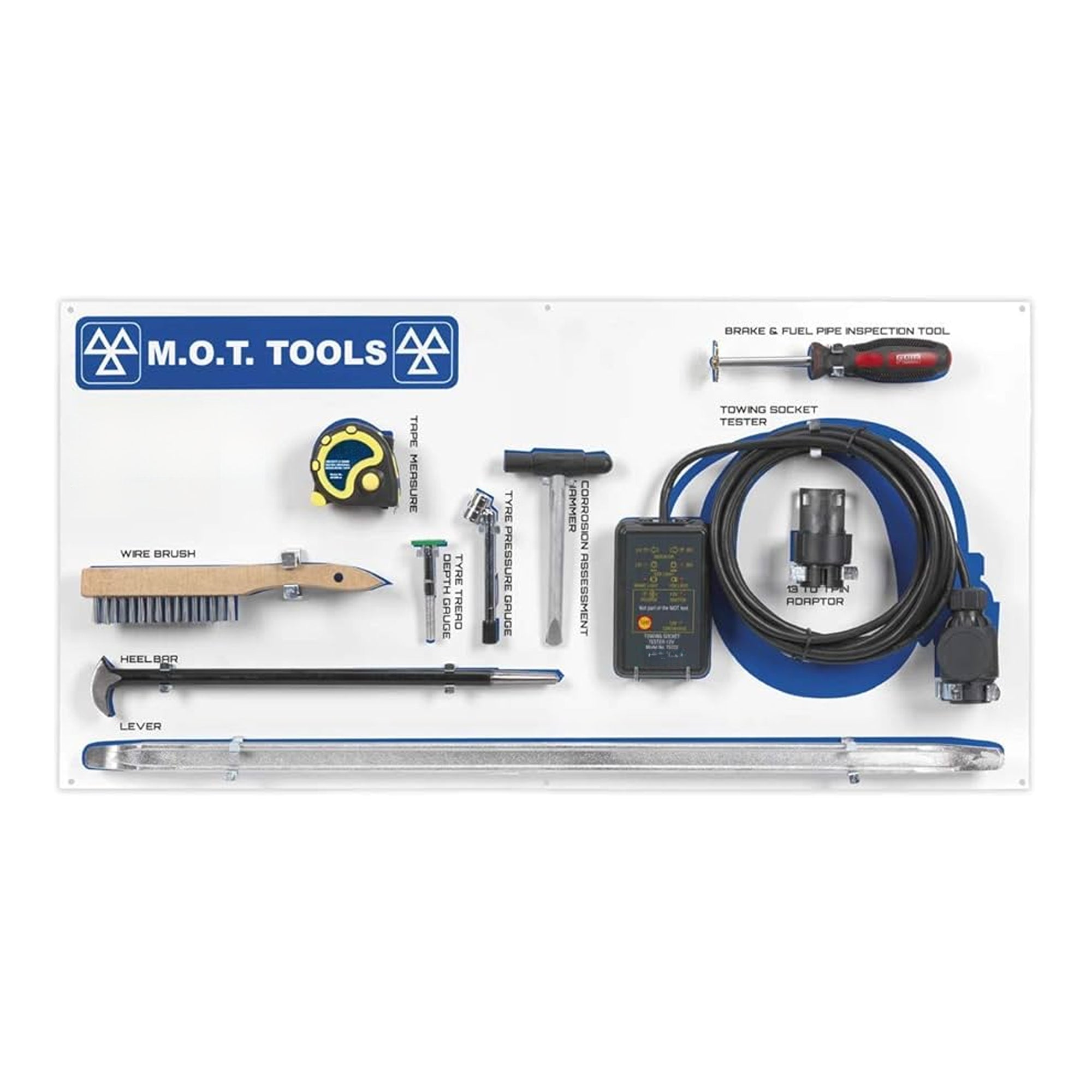 MOT Tool Board with Tools