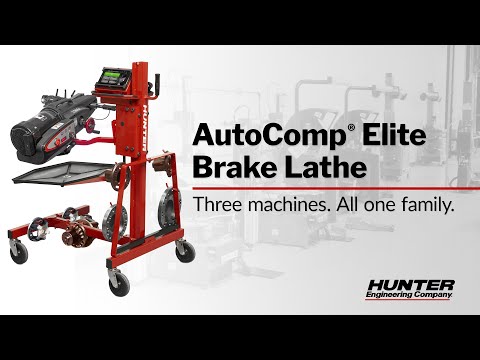 Hunter AutoComp Elite On-Car Brake Lathe