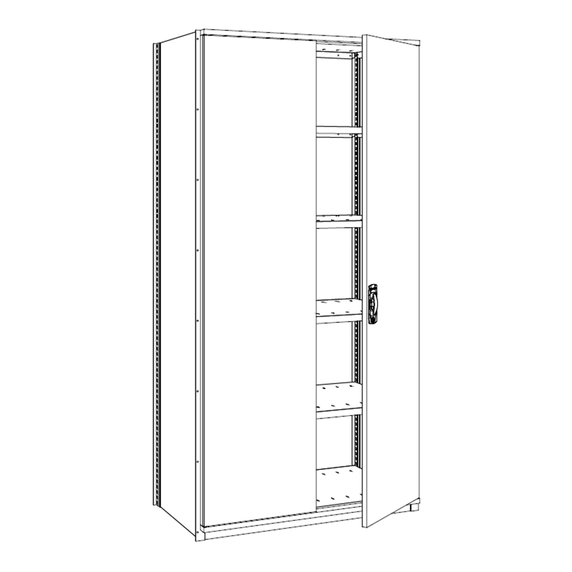 Rousseau Valet Chemical Storage Cabinet 1220 x 610mm