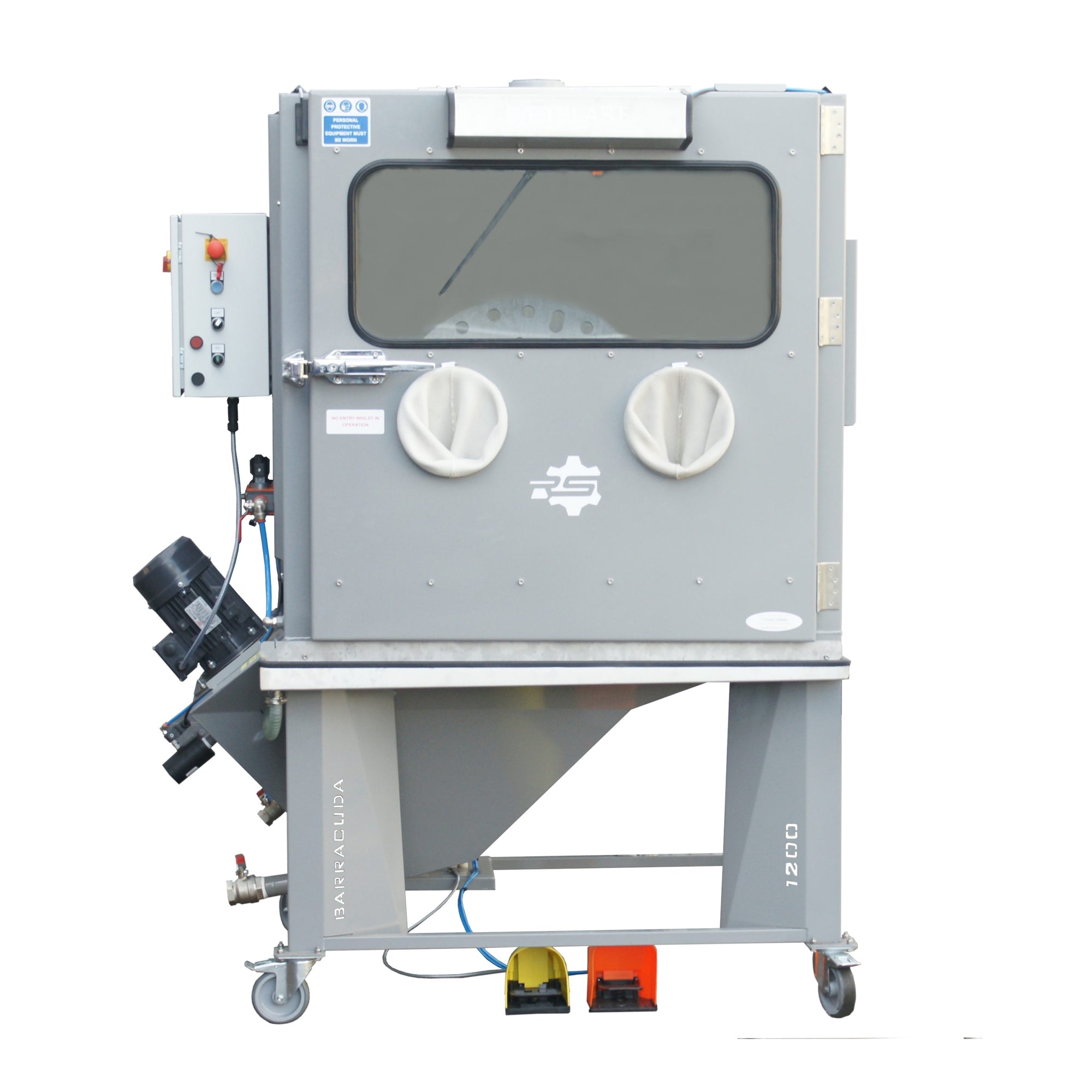 Everard Aqua Wheel Blast Pro 1200 + Wheel Lifter