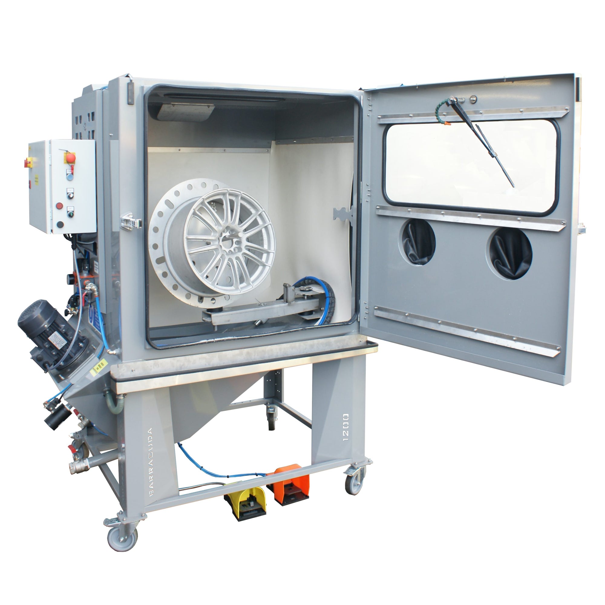 Everard Aqua Wheel Blast Pro 1200 + Wheel Lifter