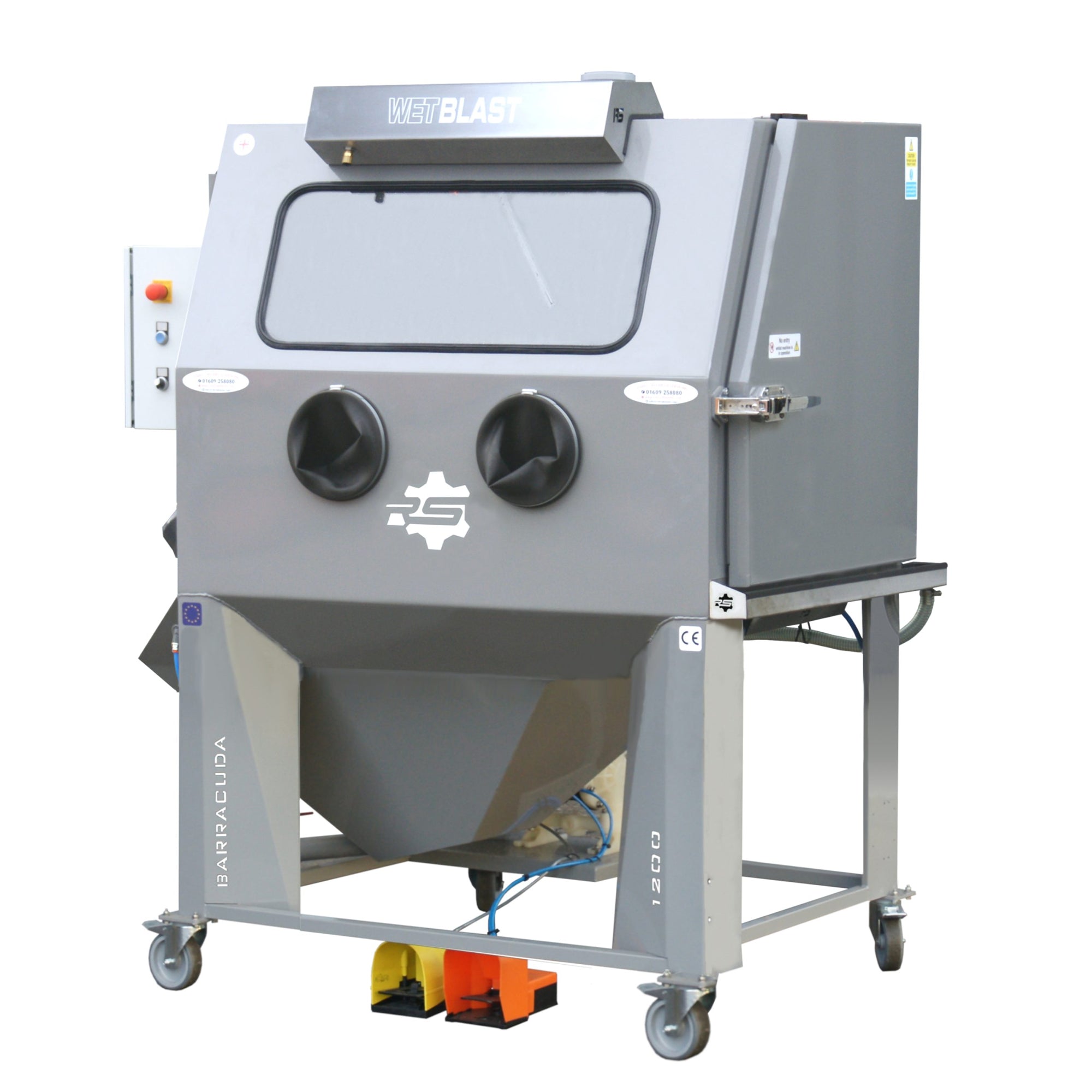 Everard Aqua Wheel Blast Pro 1200 + Wheel Lifter