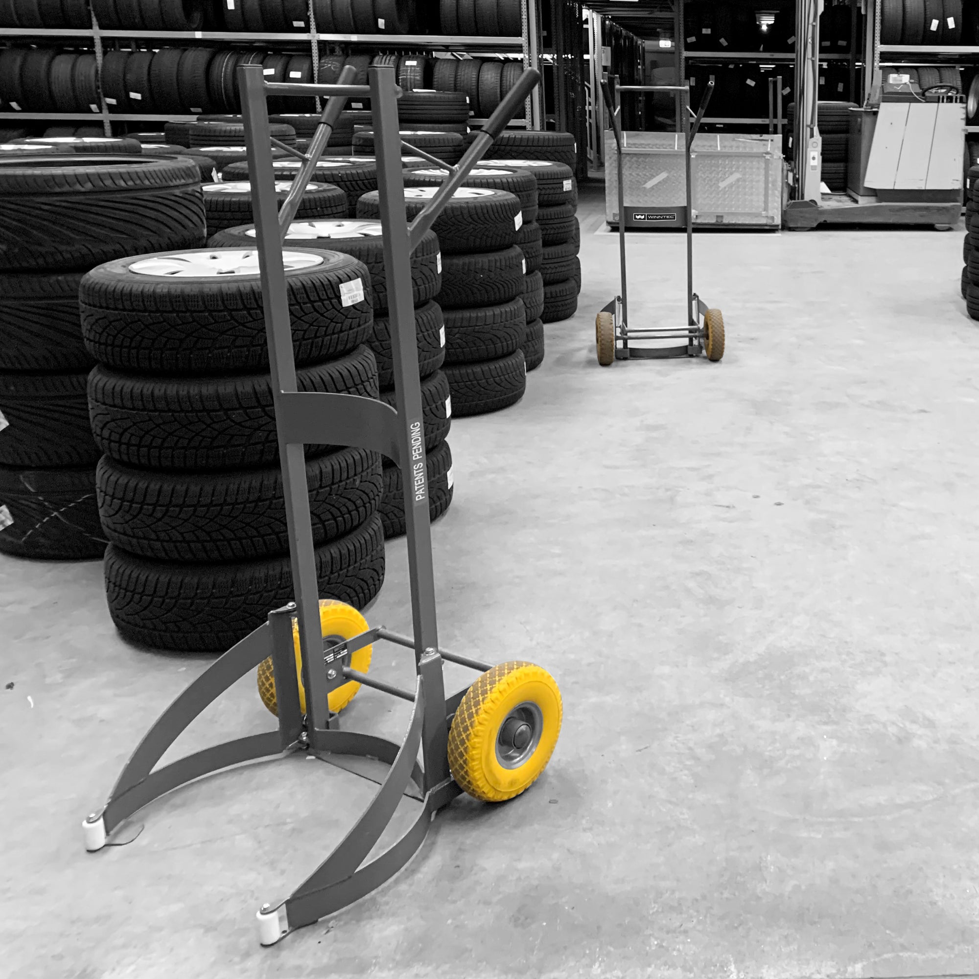 Winntec Smart Tyre & Wheel Trolley