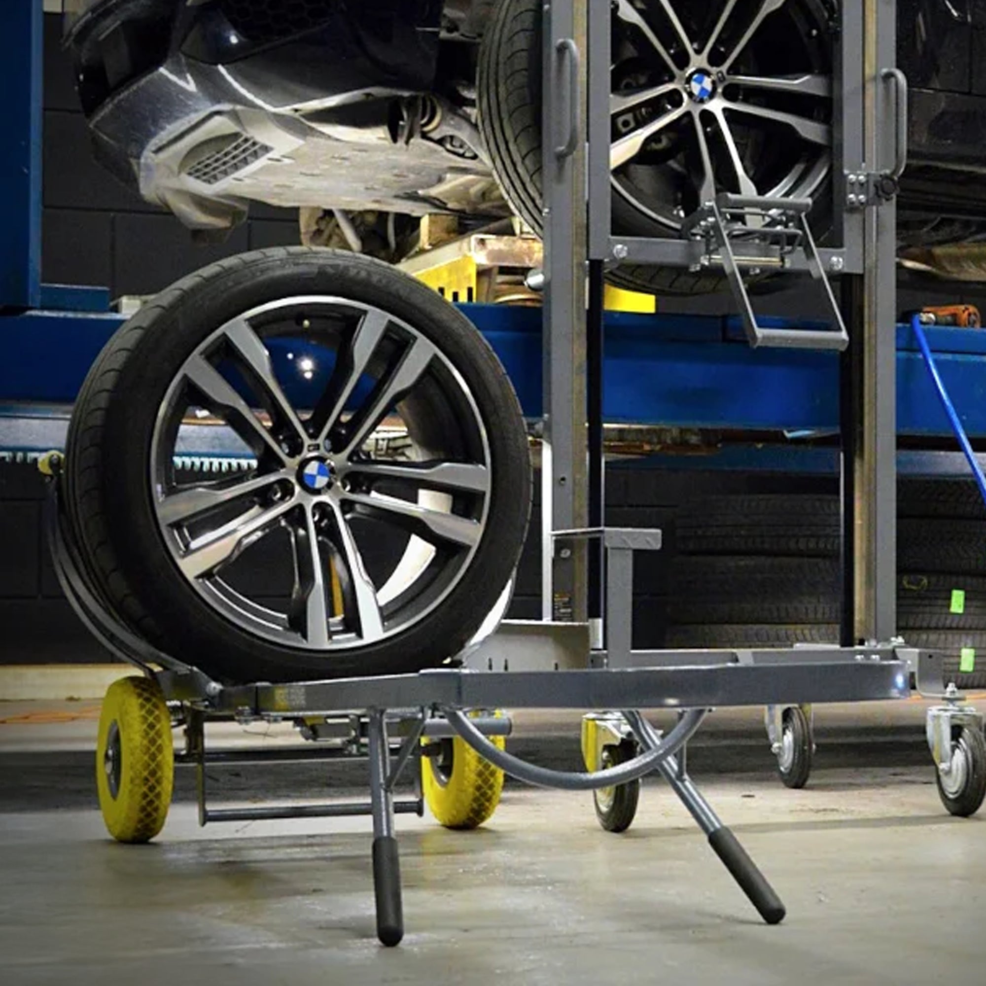 Winntec Smart Tyre & Wheel Trolley