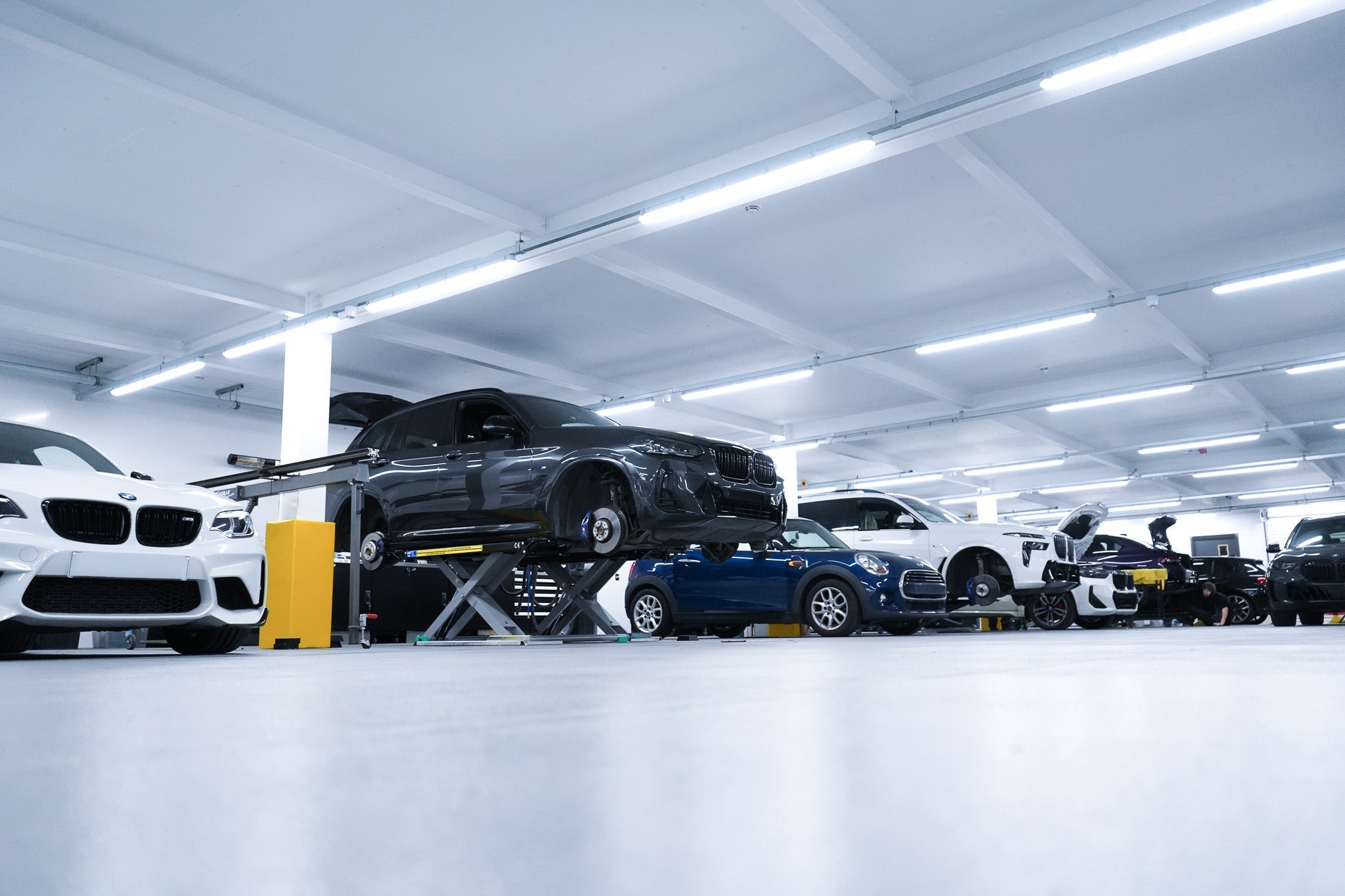 Phase 1 Complete at BMW / MINI Coventry Bodyshop