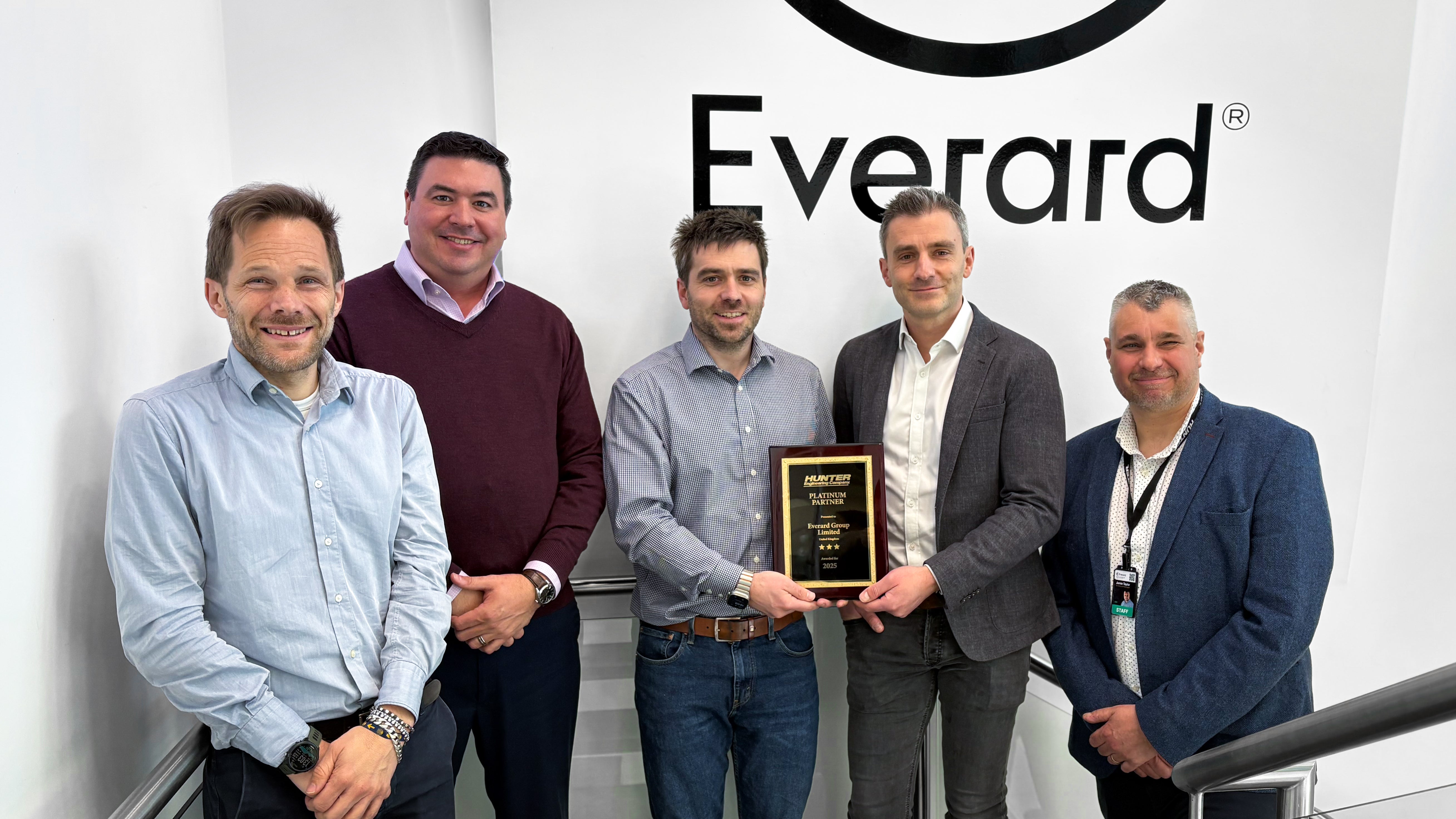Everard Named Hunter 3 Star Platinum Partner
