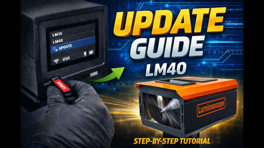 LM40 – Luminoscope Update & Registration Guide | Luminoscope® Tutorial