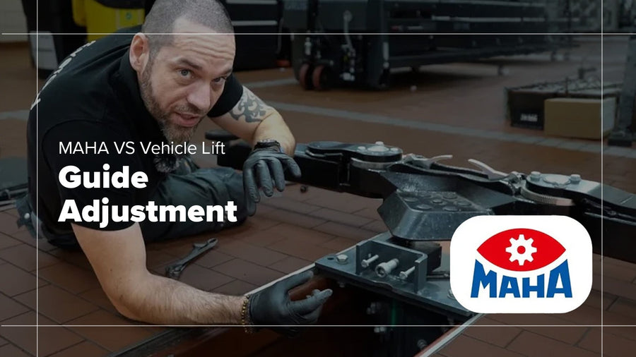 Maha VS Vehicle Lift | Guide Adjustment