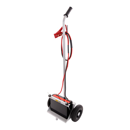 Battery Trolley No Tray - Grey Powder Coated