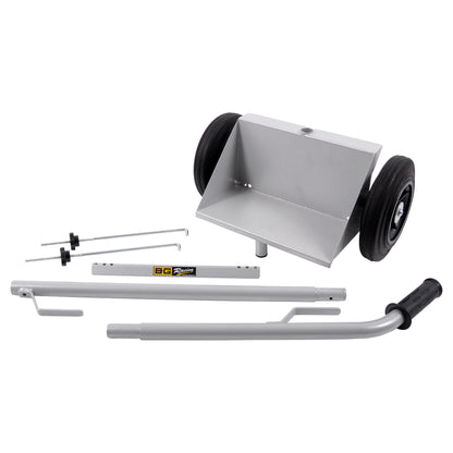 Battery Trolley No Tray - Grey Powder Coated