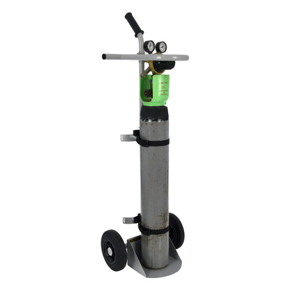 Single Air/Gas Bottle Trolley - Powder Coated