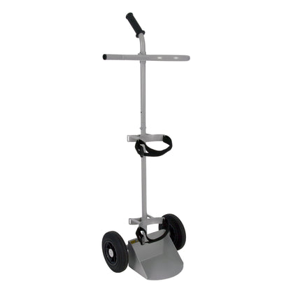 Single Air/Gas Bottle Trolley - Powder Coated