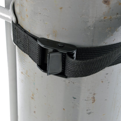 Single Air/Gas Bottle Trolley - Powder Coated