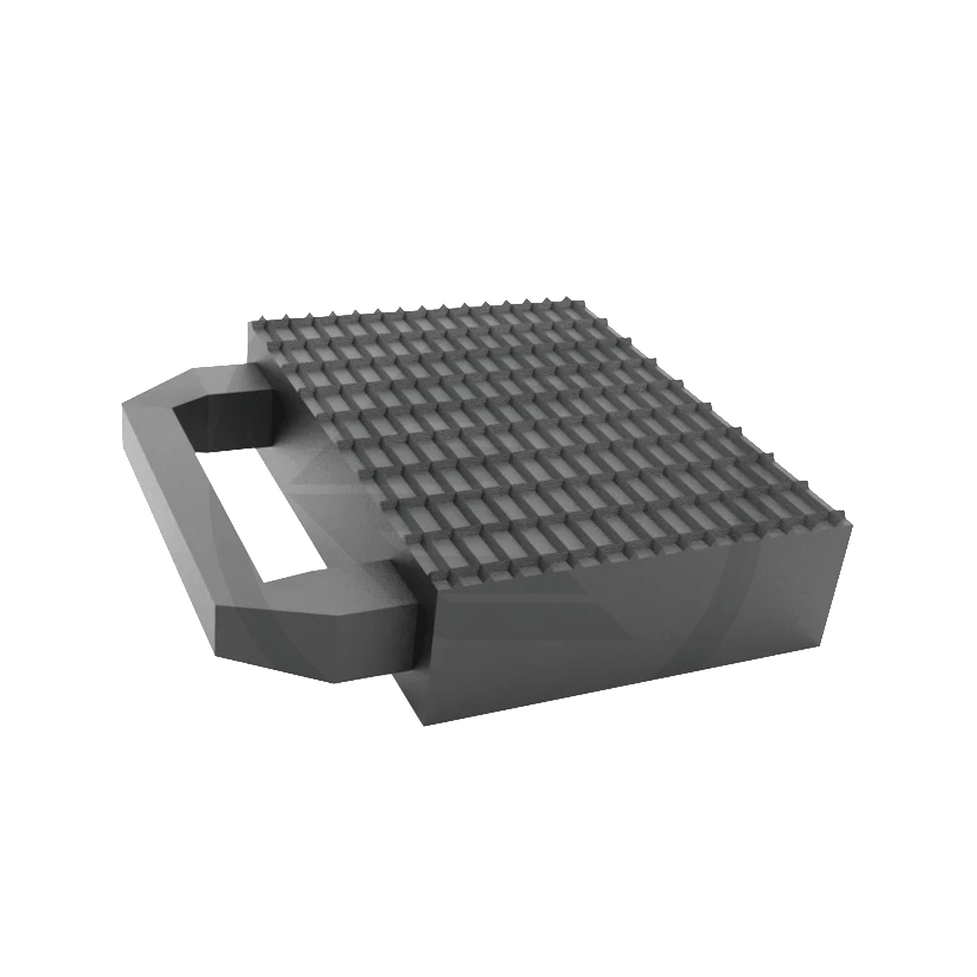 160x120x40mm Universal Handled Rubber Lifting Block
