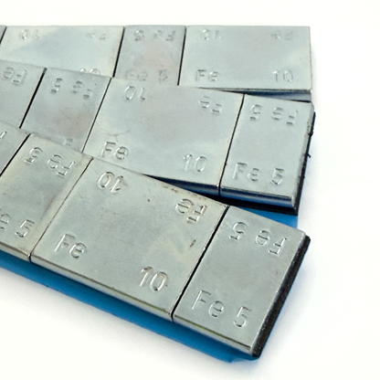 Silver Self Adhesive Wheel Weights 5/10g (Pack of 100)