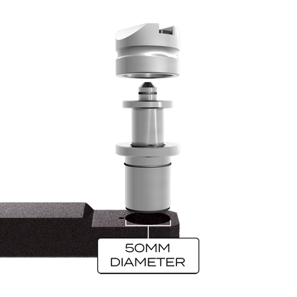 Push Adaptor Easy Set of 4 (50mm Boss)