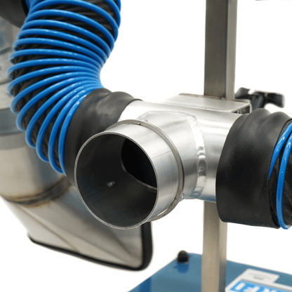 Norfi Mobile Double Funnel with Stop Sign