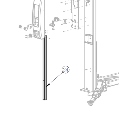 Rotary SPOA3TE Slave Cover Lower (Plastic)